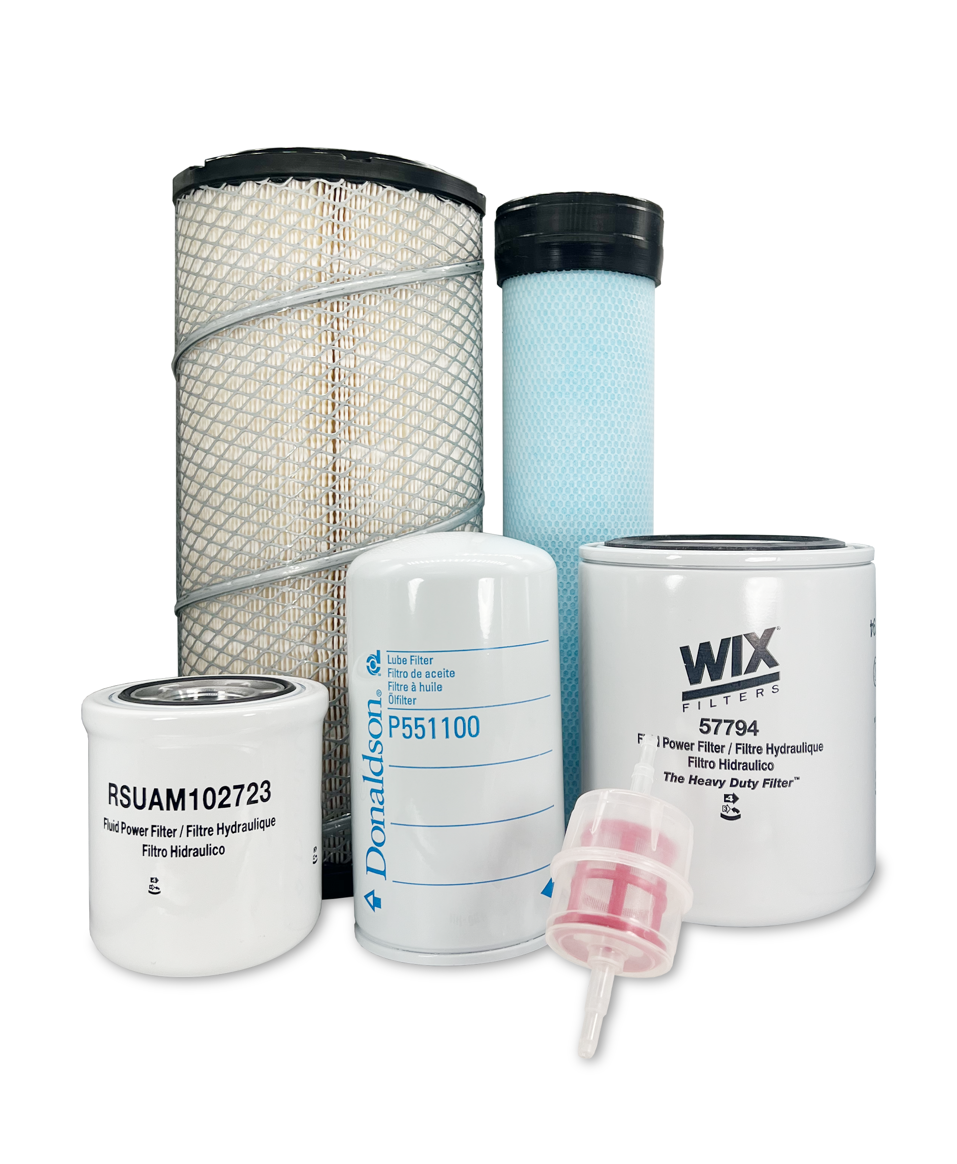 HERO® Maintenance Filter Kit for New Holland TD5050 Tractor - Air, Oil & Fuel Filters Replacement - Perfect for Farm Equipment Maintenance & Tractor Servicing