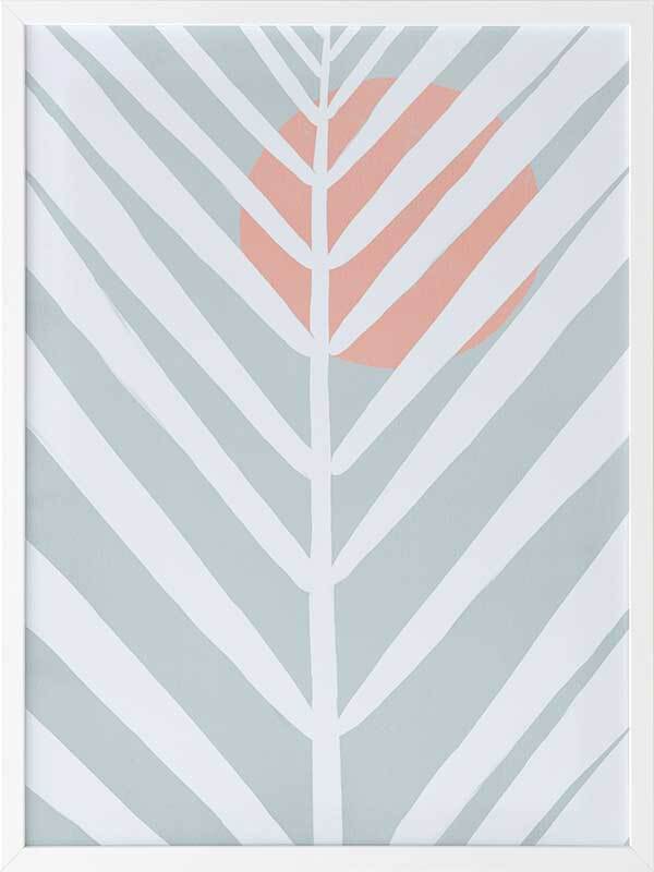 Canopy I Framed Art Print - Modern Wall Decor for Living Room, Bedroom & Office - Perfect for Home & Office Decoration