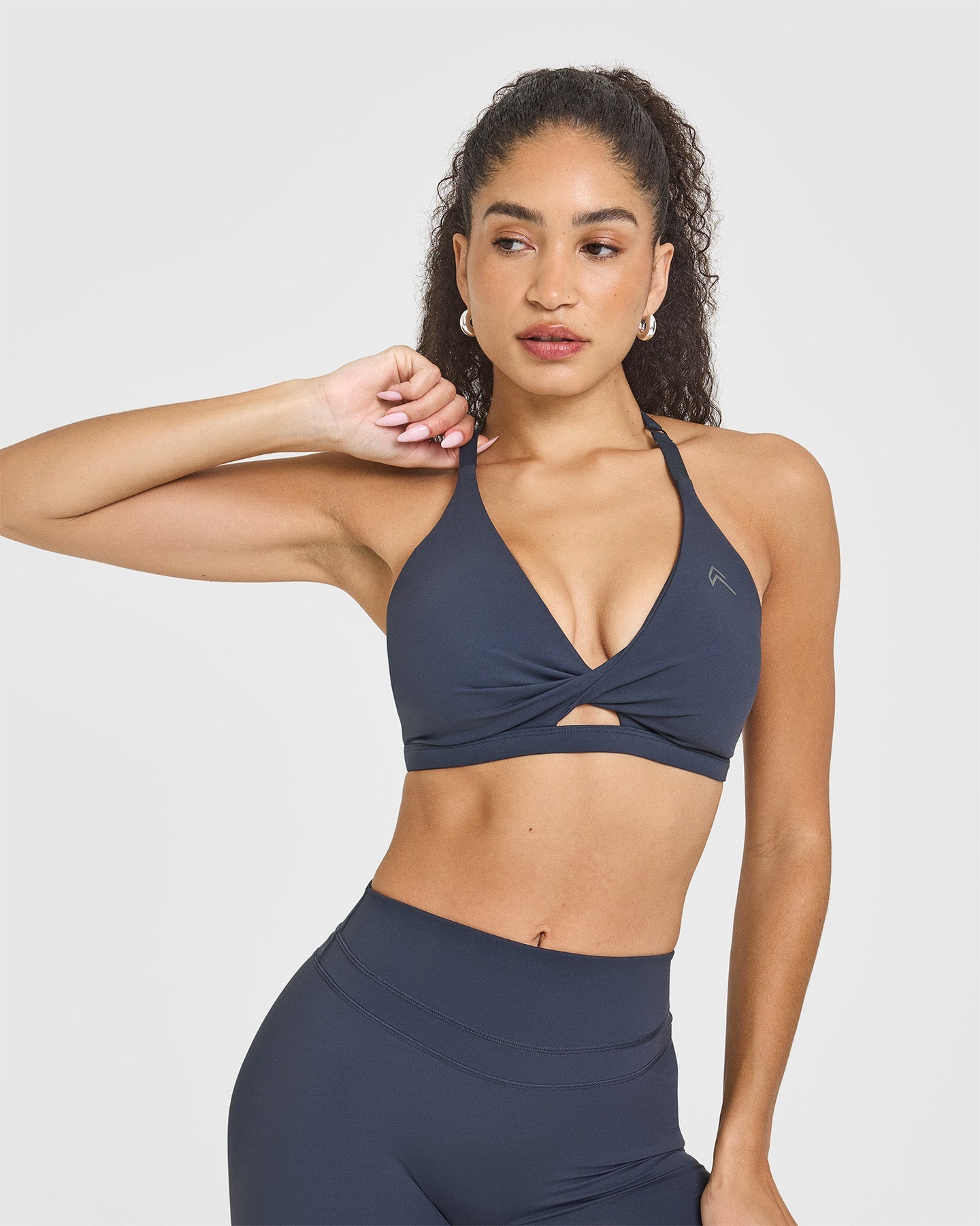 High Support Unified Twist Sports Bra for Women - True Blue | Yoga, Running, Gym & Workout Activewear