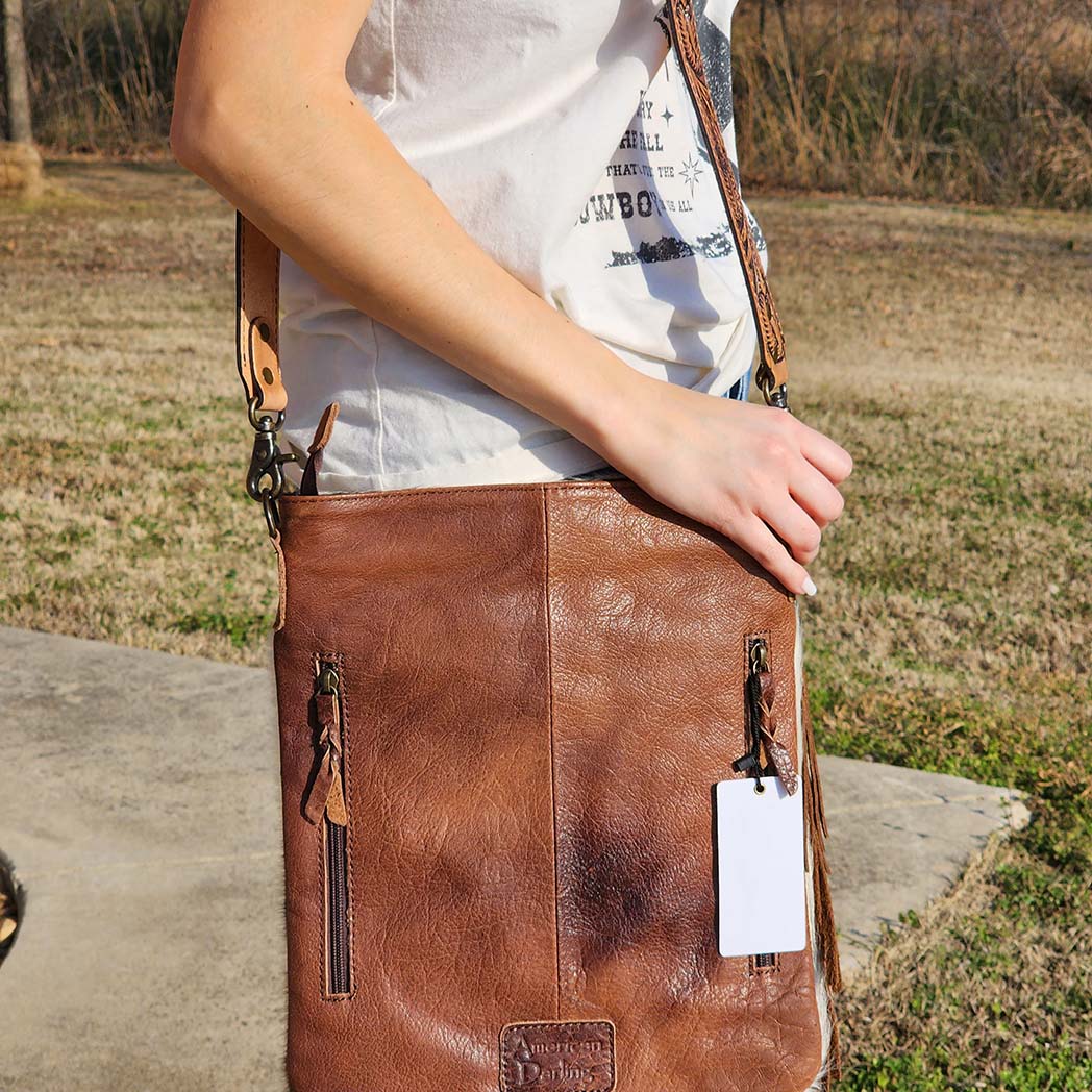 American Darling Conceal Carry Chap Bag - Stylish & Secure Crossbody Purse for Women | Perfect for Everyday Use, Travel & Outdoor Activities