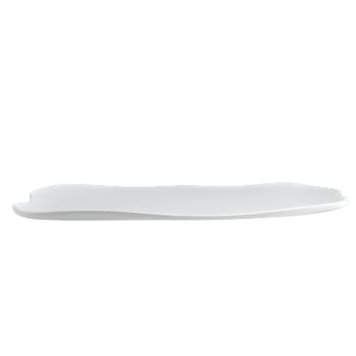 Steelite Delfin 15-Inch Square White Porcelain Platter - Set of 6 - Elegant Serving Dish for Dinner Parties, Buffets & Catering Events