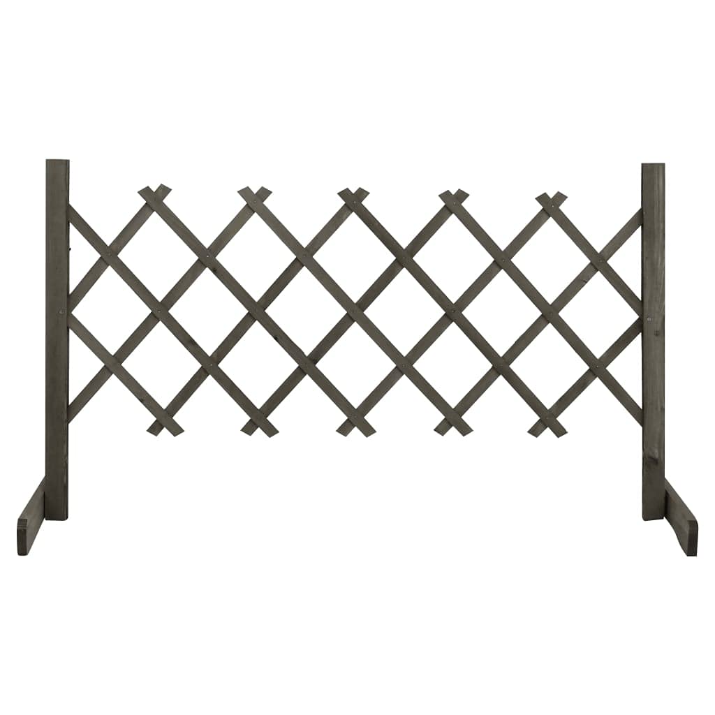 Expandable Wooden Garden Trellis Fence - 47.2