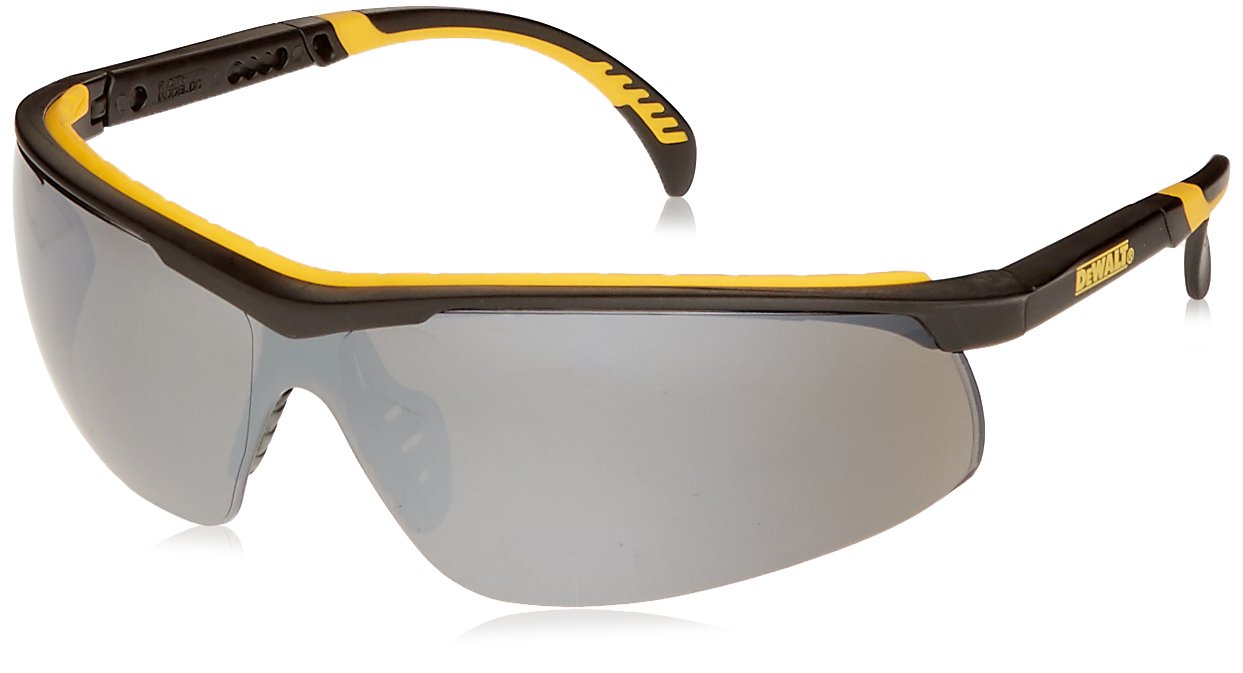 DeWalt DPG55-6D Safety Glasses - ANSI Z87.1 Certified, Clear Anti-Fog Lenses, Comfortable Fit for Construction, Woodworking & DIY Projects