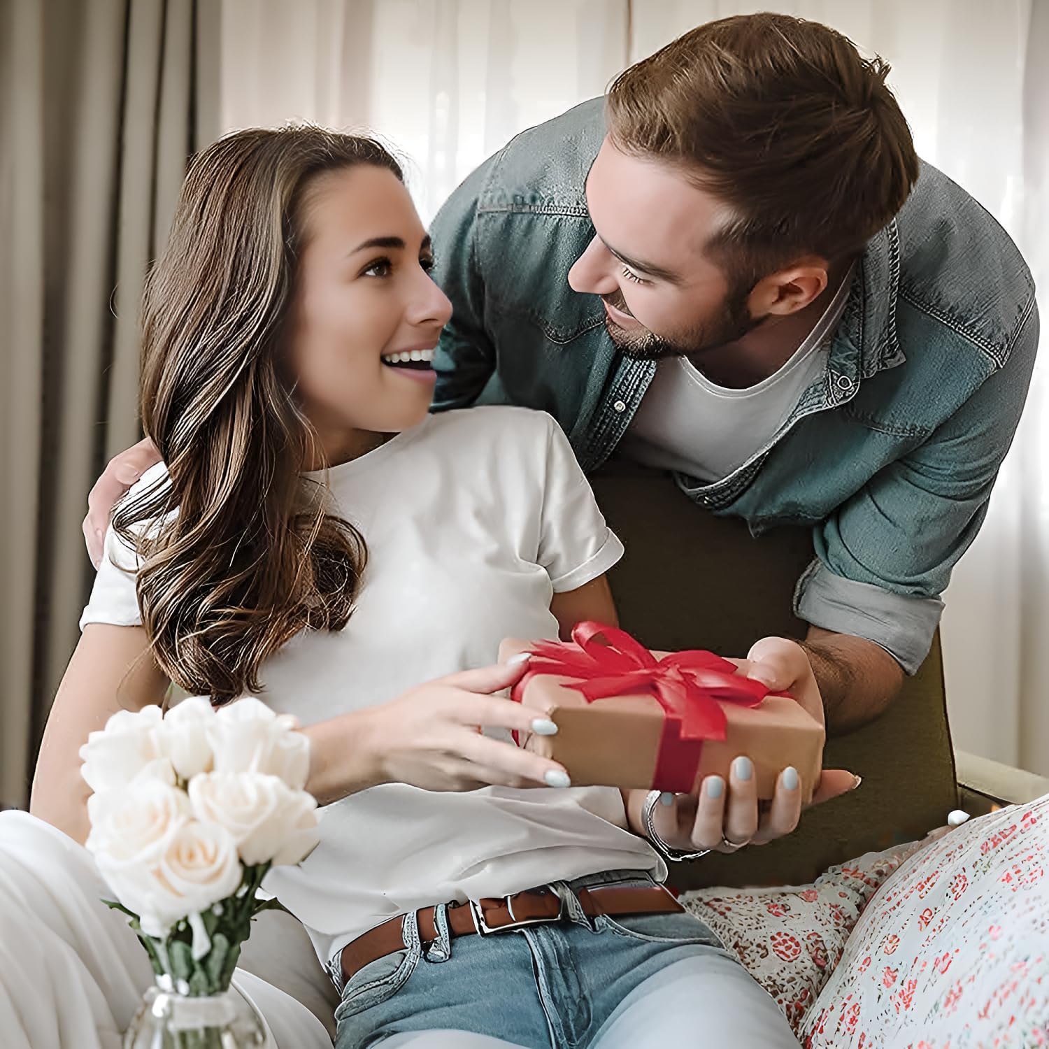 Kama Sutra Sex Position Cards for Couples - Adult Card Game with 50 Intimate Moves, Romantic Date Night Fun, Bedroom Battle Game to Spice Up Your Relationship - Perfect for Anniversary, Valentine's Day & Couples Therapy