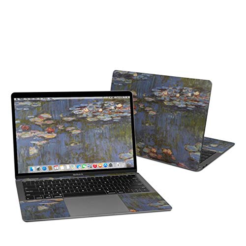 Monet Water Lilies Full-Size 360° Protective Skin Sticker for Apple MacBook Air 13 Inch (2018) - Ultra Thin Vinyl Decal Wrap Cover - Perfect for Home, Office & Travel Use