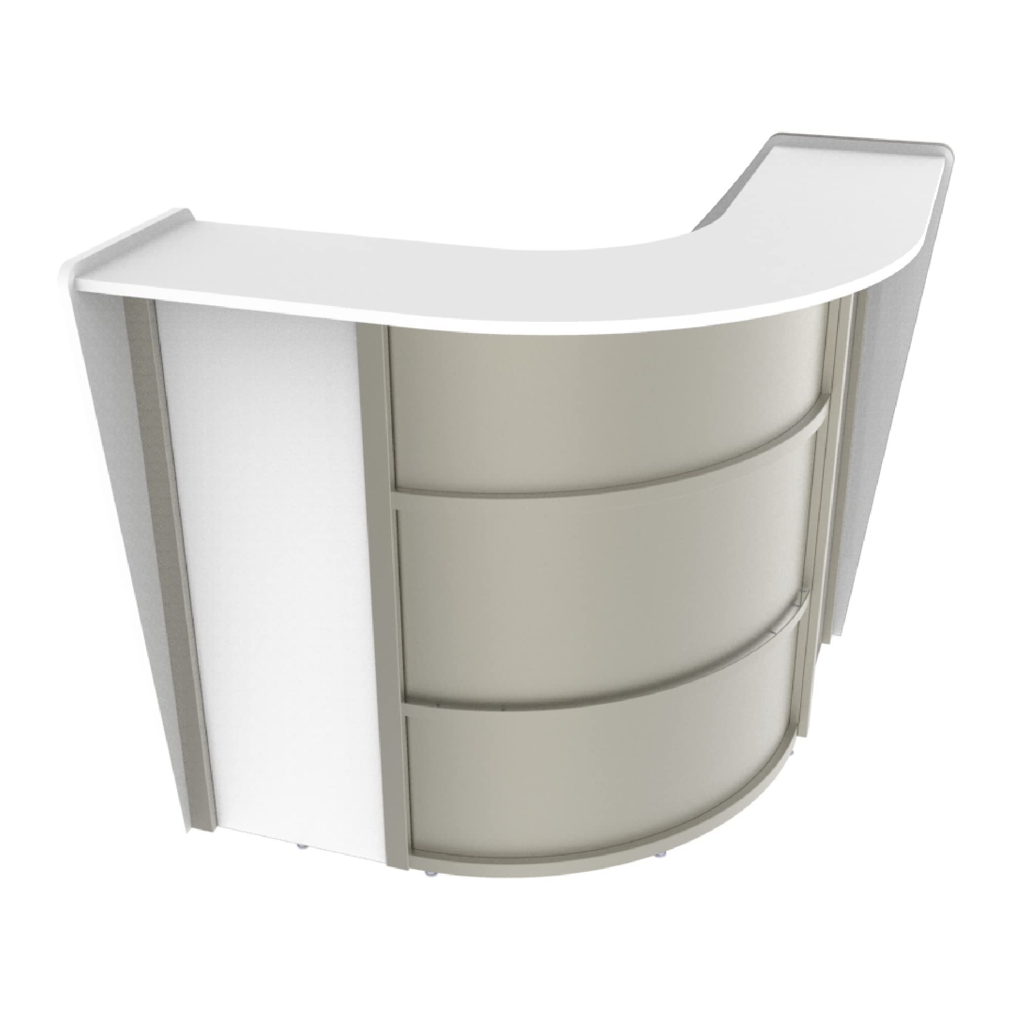 Linea Italia Modern Office Reception Desk 48