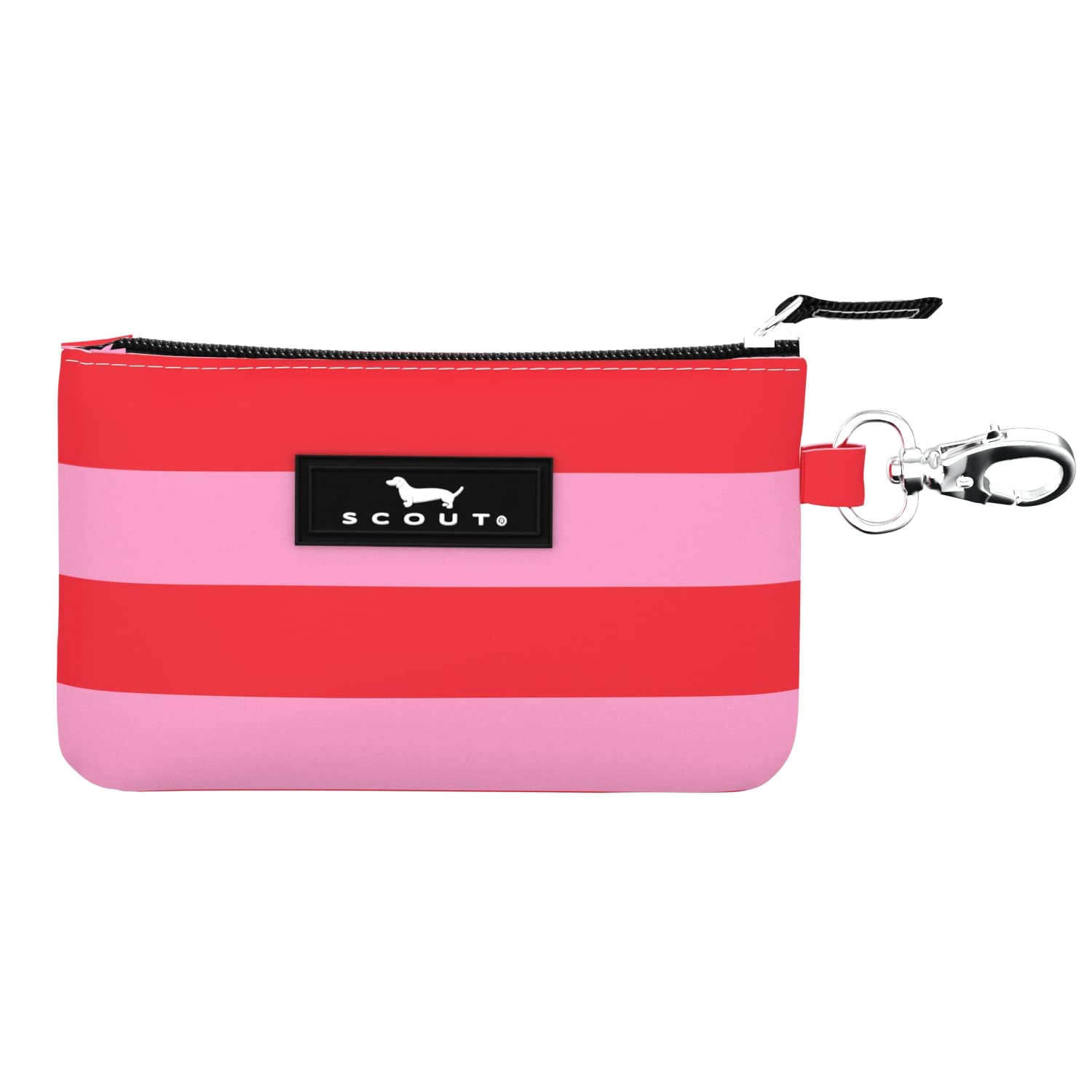 SCOUT IDKase Card Holder for Women - Mini Keychain Wallet with Zip Closure - Perfect for Travel, Work & Everyday Use (ID Case, Credit Card Holder)