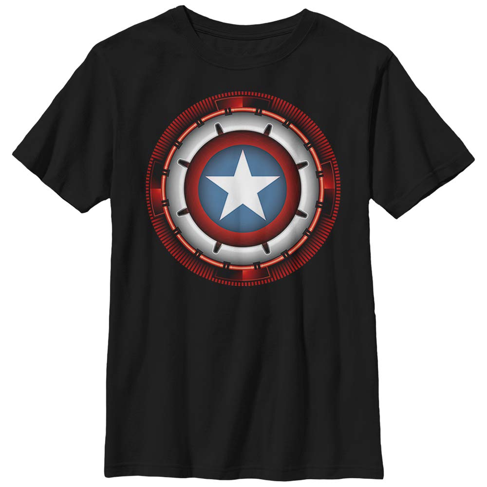 Marvel Captain America Future Shield Boys T-Shirt - Superhero Graphic Tee for Kids | Perfect for Cosplay, Birthday Gifts & Everyday Wear