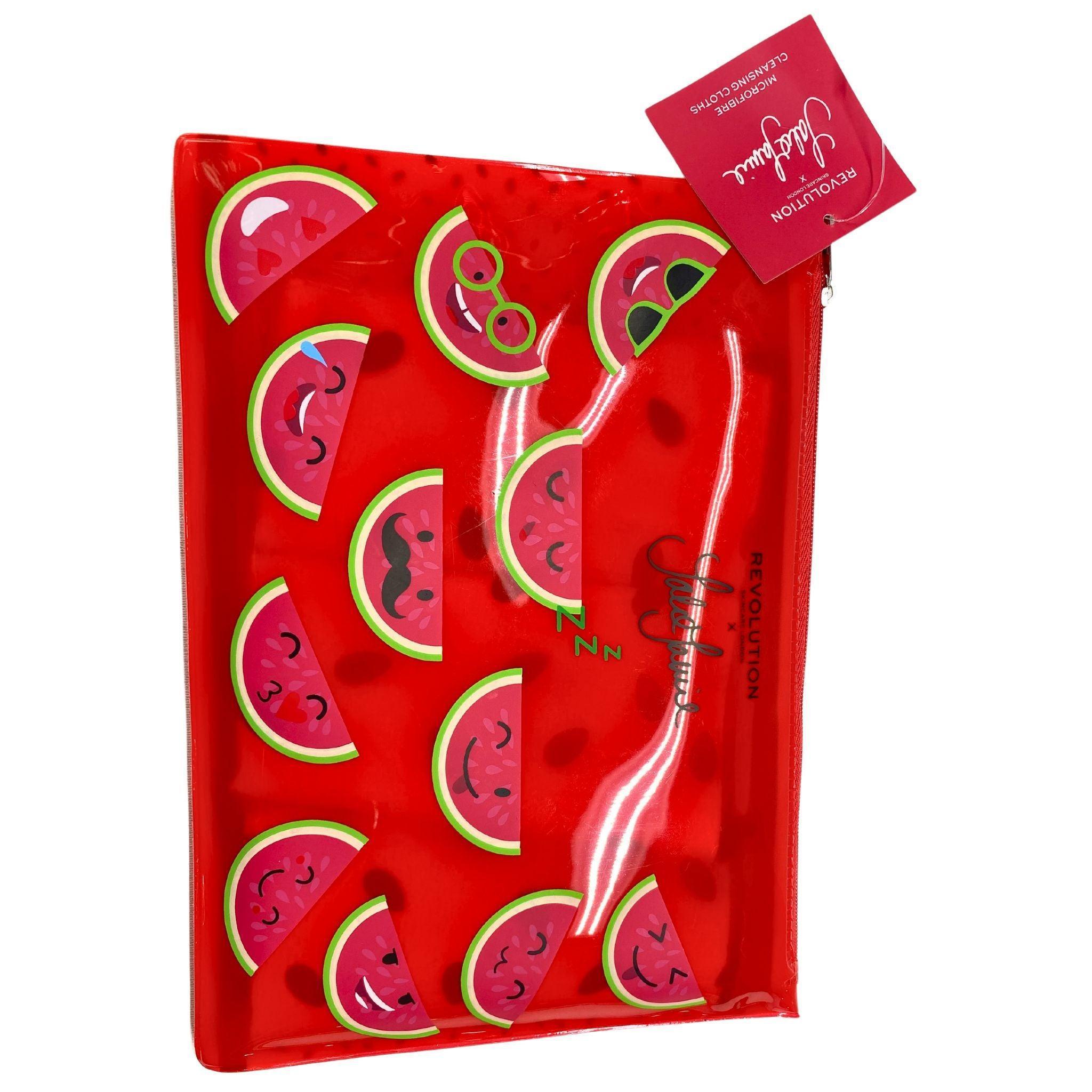 Revolution Skincare London X Jake Jamie Microfibre Cleansing Cloths - 80 Pack | Gentle Exfoliating Face Wipes for Makeup Removal & Daily Skincare Routine