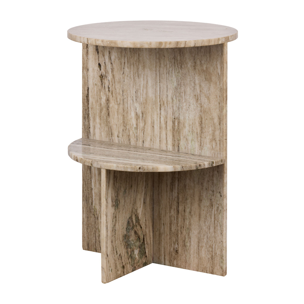 Binx Side Table by Life Interiors - Modern End Table with Storage Shelf for Living Room, Bedroom & Office - Perfect Nightstand or Accent Table for Small Spaces