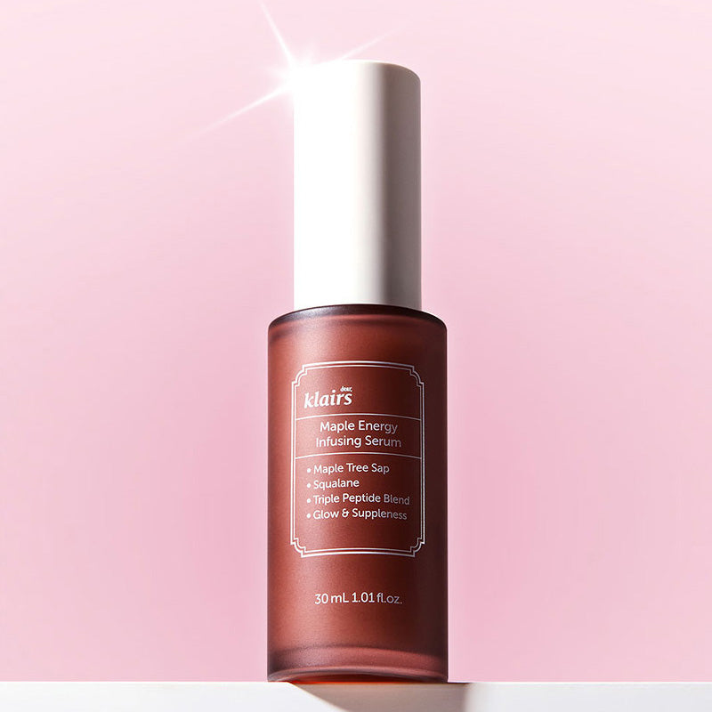 Klairs Maple Energy Infusing Serum 30ml - Hydrating & Brightening Facial Serum for Glowing Skin - Perfect for Morning & Night Skincare Routine