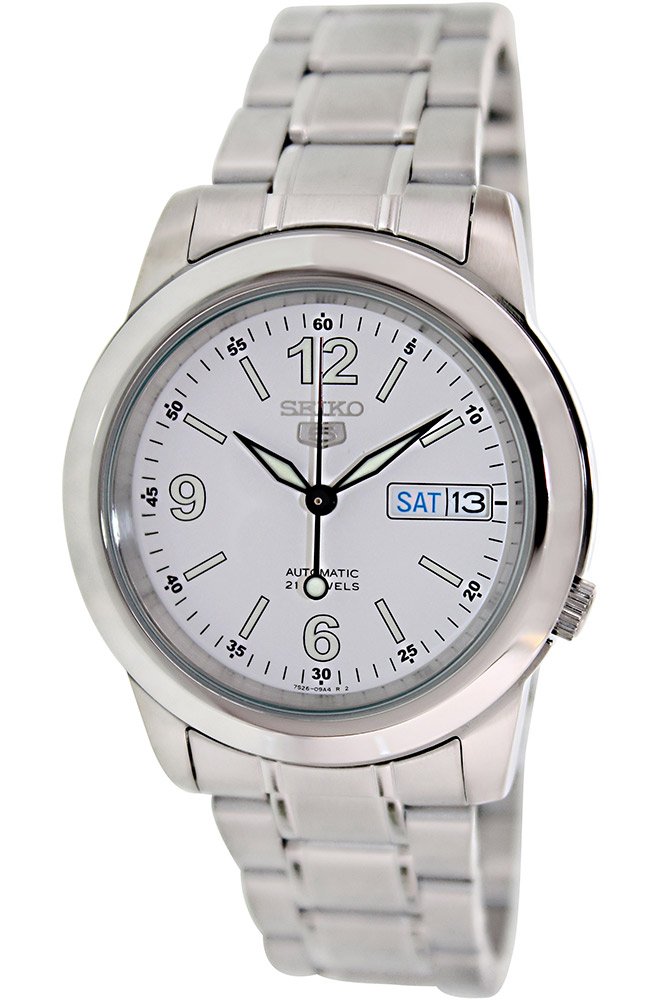 Seiko 5 Automatic Men's Watch SNKE57K1 - Stainless Steel Analog Wristwatch for Men | Perfect for Business, Casual & Everyday Wear
