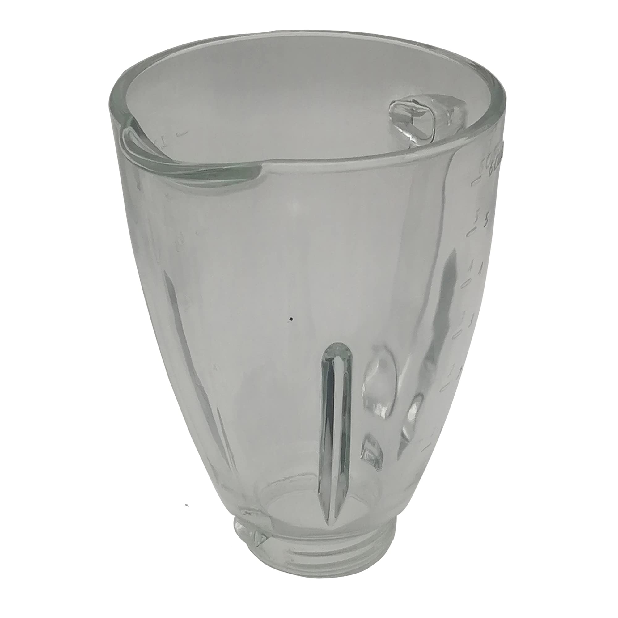 6-Cup Dishwasher Safe Glass Blender Jar Replacement - Compatible with Oster Classic Series & Osterizer Galaxie Blender/Chopper - Perfect for Smoothies, Sauces & Food Prep