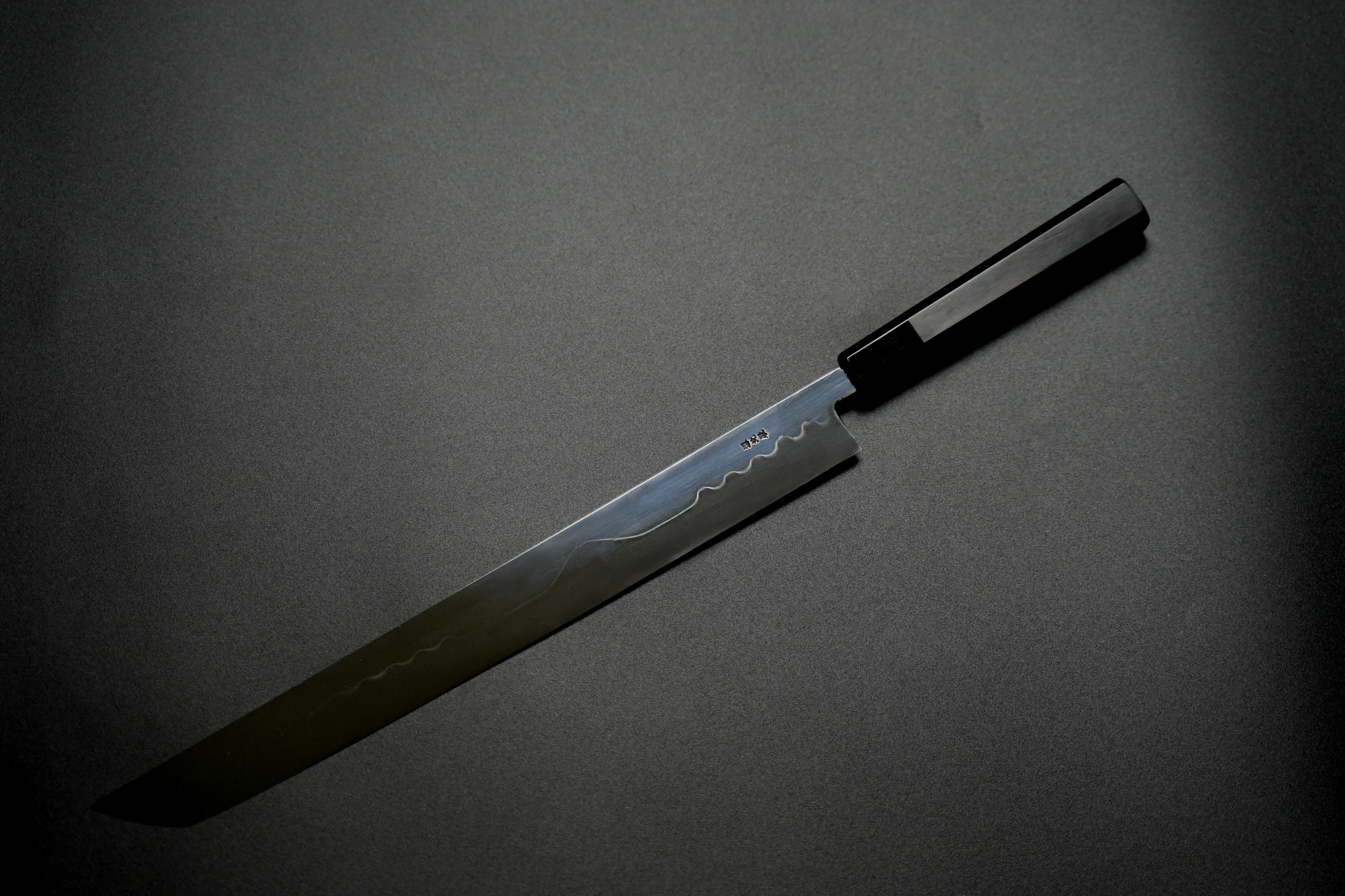 Premium Ikeda Yoshikazu White #3 Mt. Fuji Honyaki Sakimaru Japanese Chef Knife - Perfect for Sushi, Sashimi & Professional Kitchen Use