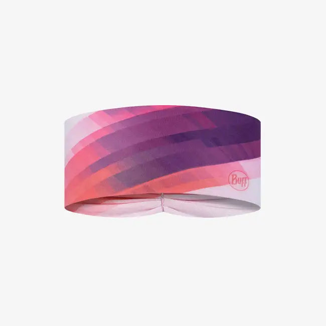 Buff Coolnet UV Ellipse Headband for Adults - Purple, Moisture-Wicking & Sun Protection for Running, Hiking & Outdoor Activities