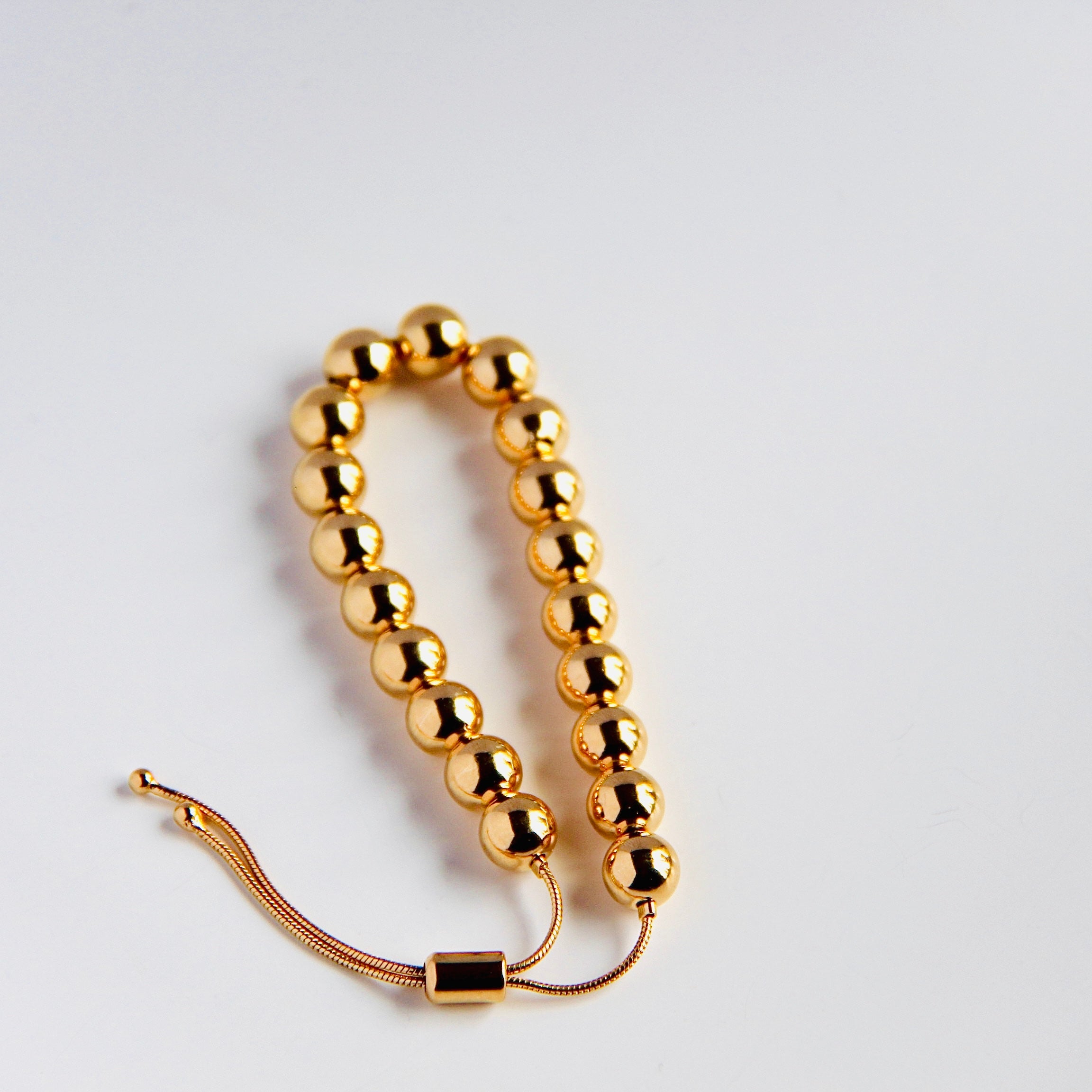 Stylish Balls Bracelet for Women & Men - Trendy Beaded Elastic Adjustable Wristband - Perfect for Casual Wear, Gifts & Fashion Accessories