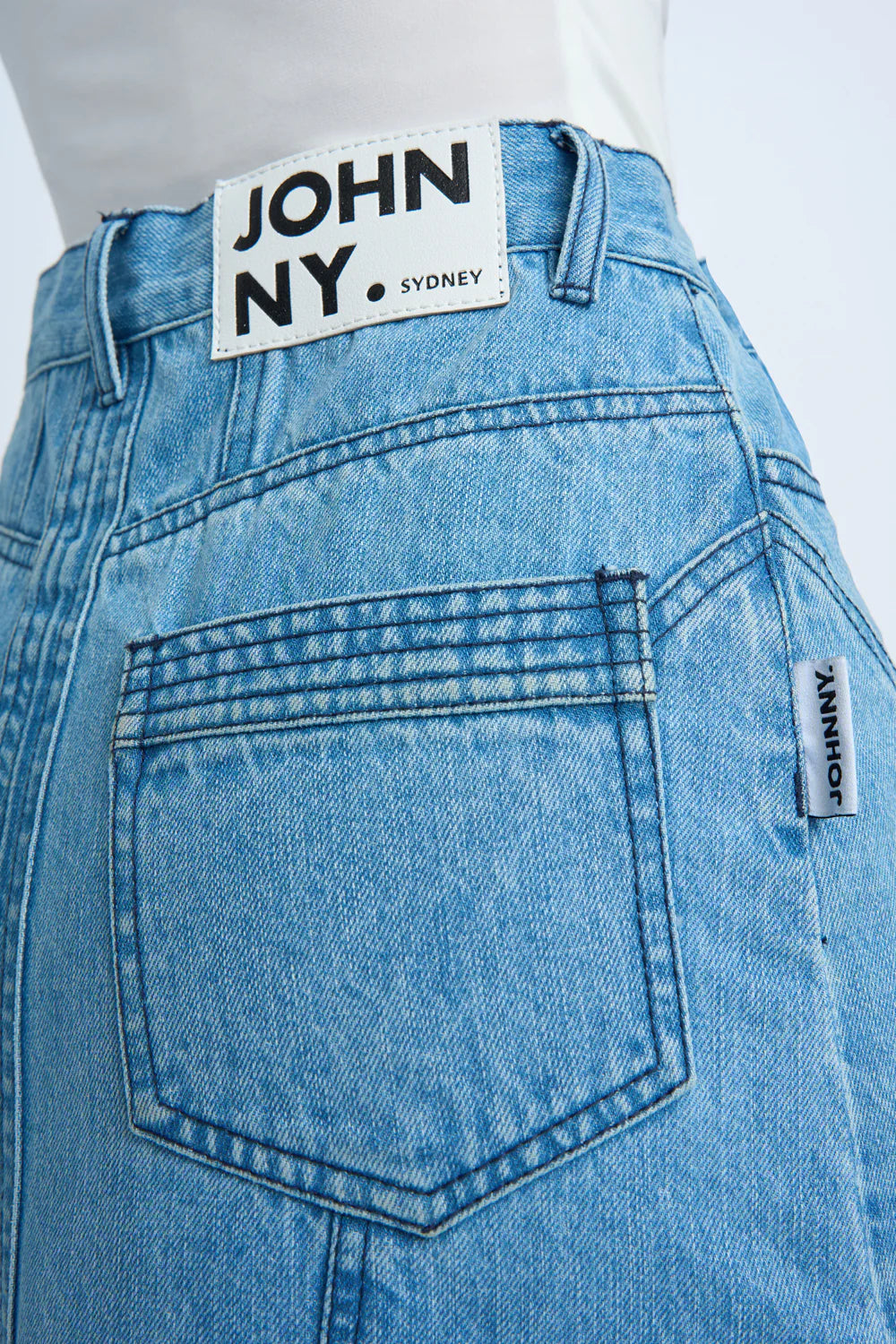 Blue Jean Beauty A-Line Skirt for Women | High Waist Denim Skirt | Casual & Chic Style | Perfect for Office, Date Night & Everyday Wear