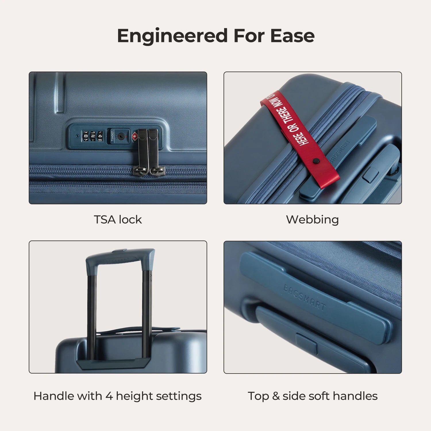 Getaway 20 Carry On Luggage - Lightweight Travel Suitcase for Airplane Cabin Size - Perfect for Weekend Trips & Business Travel