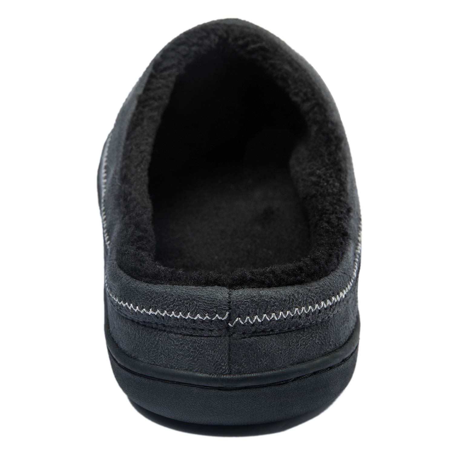 Josaywin Men's Memory Foam Slippers - Soft Plush Fleece Lining Indoor/Outdoor House Shoes for Comfort & Support - Perfect for Home, Lounge, Backyard & Quick Errands