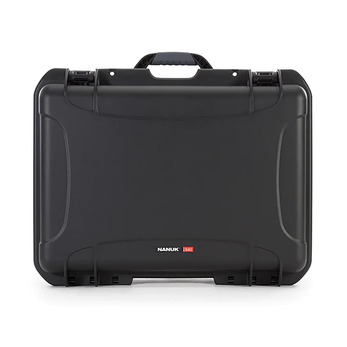 Nanuk 940 Waterproof Hard Case with 4-Pocket Lid Organizer & Padded Divider - Protective Storage for Cameras, Electronics & Gear (Black) - Perfect for Travel, Outdoor Adventures & Professional Equipment Protection