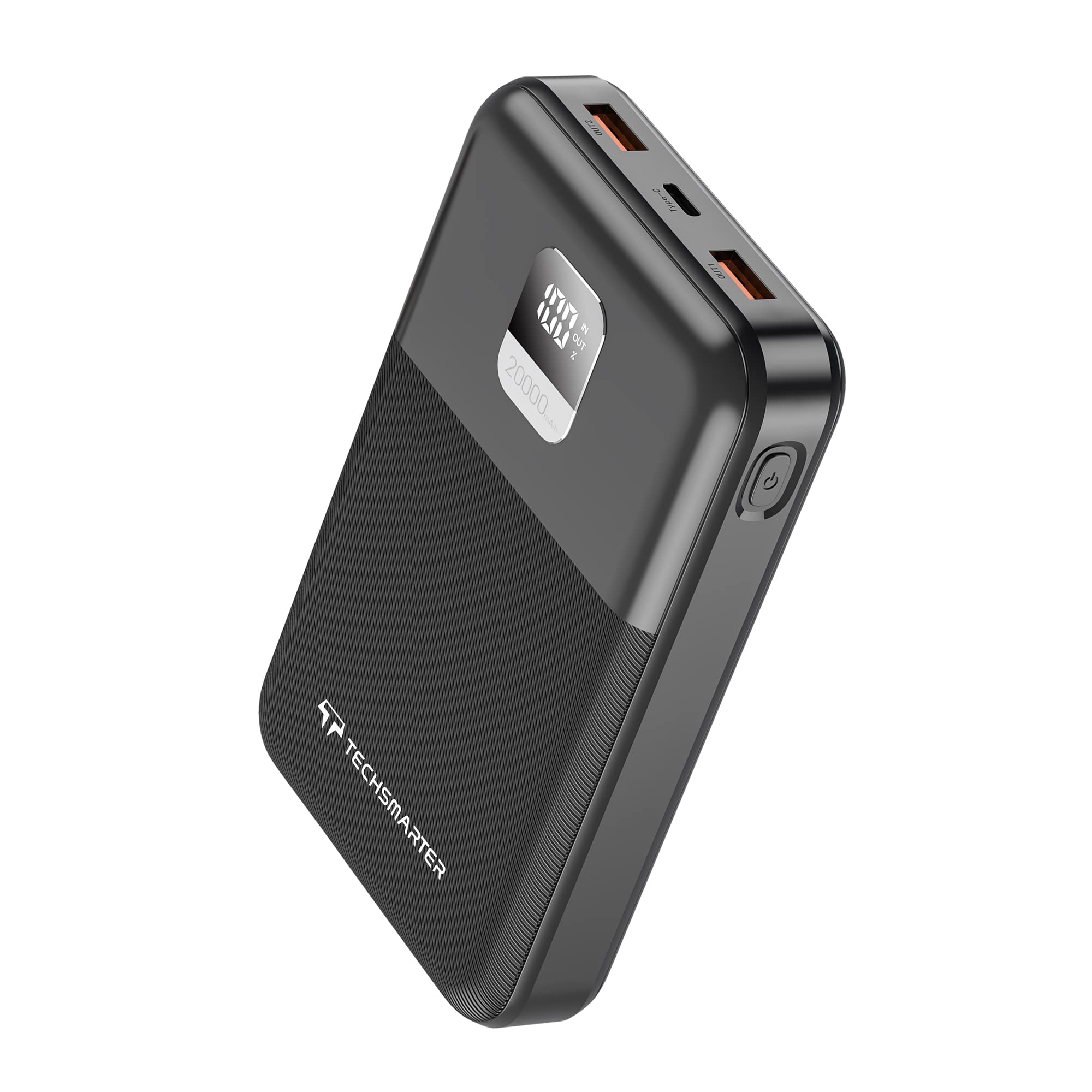 20000mAh 65W USB-C Fast Charging Power Bank - Portable Laptop Charger for MacBook Pro, Dell, HP, Chromebook | High-Speed Phone Charger for iPhone 16/15/14, Samsung Galaxy S24/S23, iPad Pro | Perfect for Travel, Work, Gaming & Emergency Power Backup