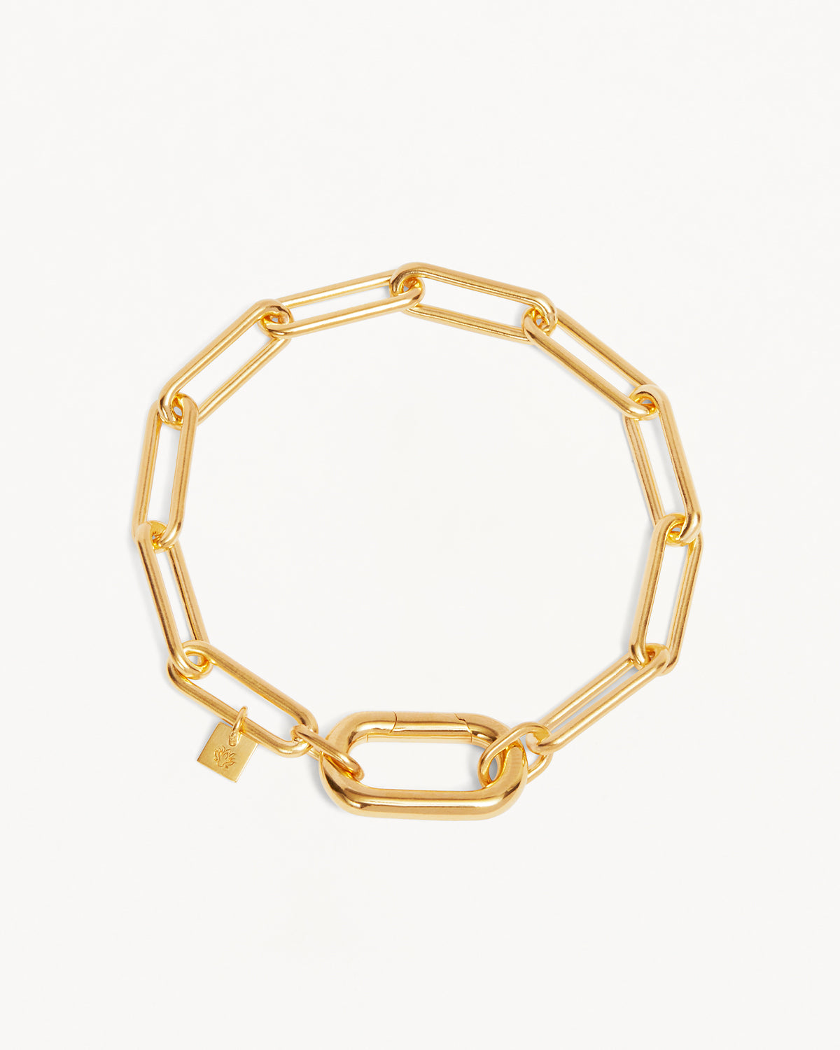 18K Gold Vermeil Love Link Bracelet - Elegant & Dainty Jewelry for Women, Perfect for Valentine's Day, Anniversary & Everyday Wear
