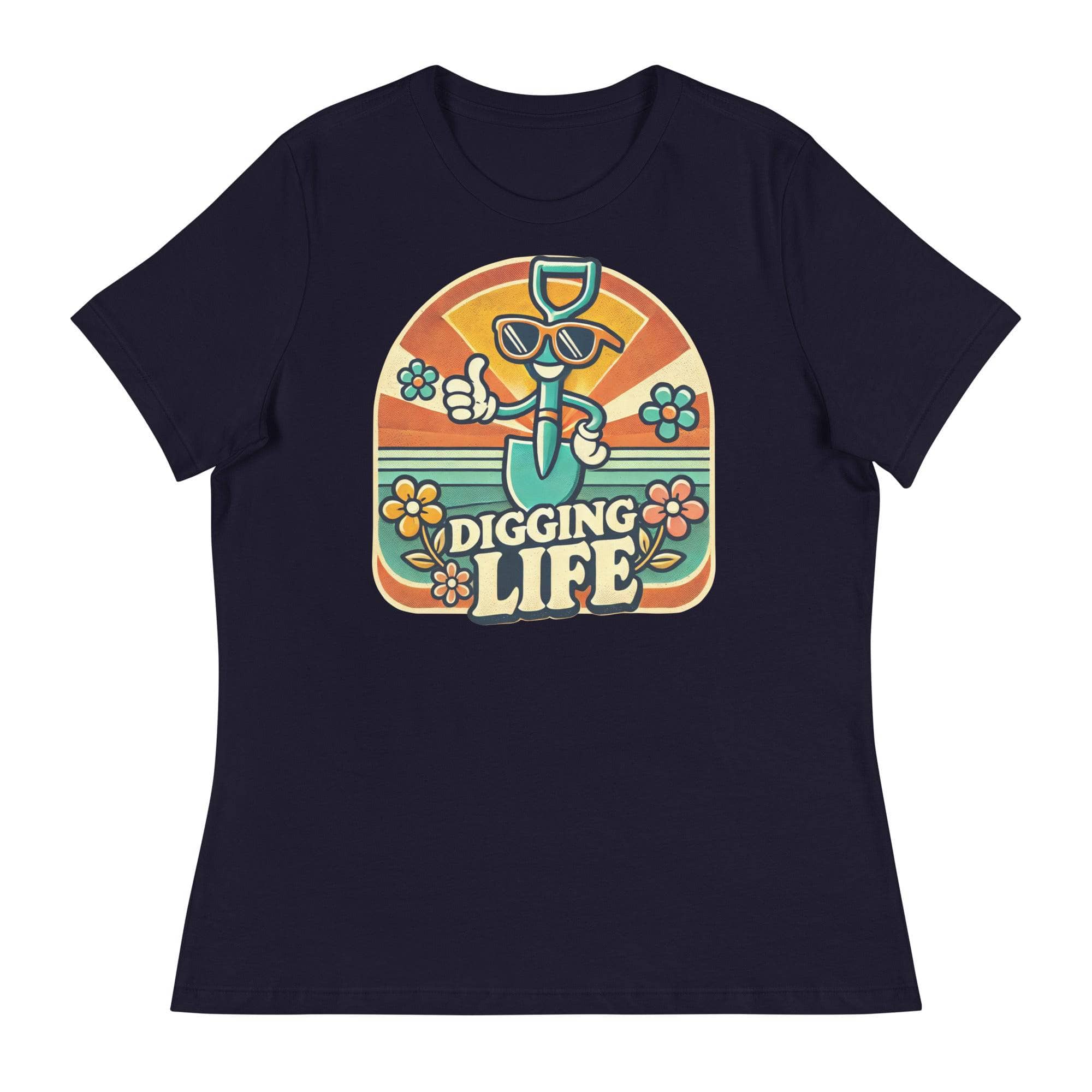 Digging Life Graphic T-Shirt for Men & Women - Comfortable Cotton Tee for Casual Wear, Outdoor Activities & Everyday Style