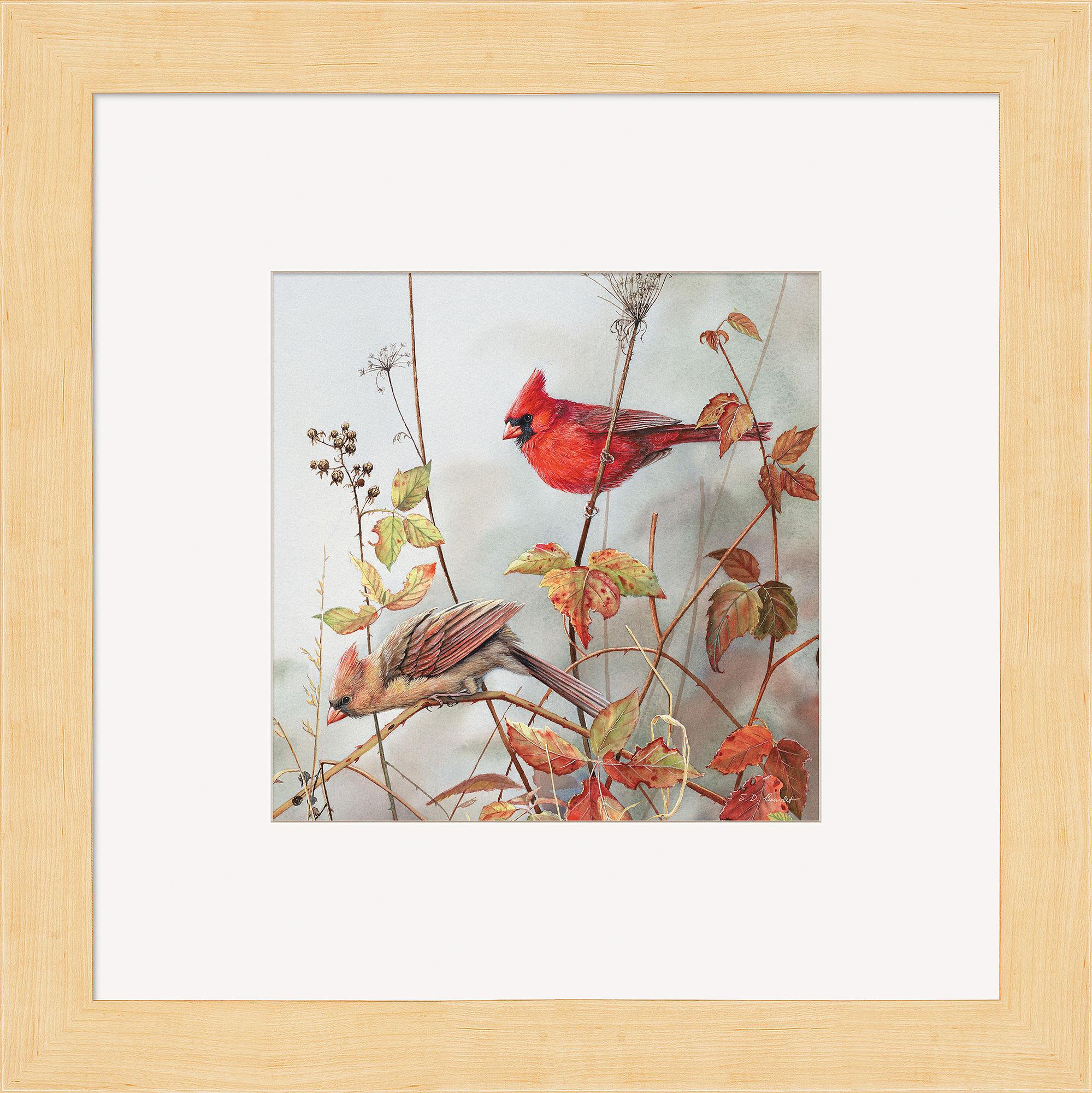 Fall Brilliance - Cardinals - Perfect for Autumn Home Decor, Thanksgiving Table Centerpieces & Seasonal Gifts