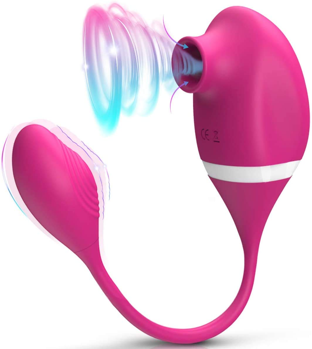 ARKAX Rechargeable Rose Squirrel Tongue Vibrator - 10 Powerful Sucking & Licking Modes, Purple Adult Toy for Women & Couples - Perfect for Sensual Play, Foreplay and Intimate Moments (G-Spot & Nipple Stimulation)