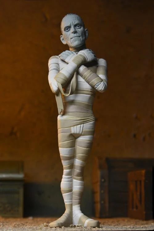 NECA Toony Terrors The Mummy Action Figure - Universal Monsters Collectible Toy for Horror Fans | Perfect for Display, Halloween Decor & Pop Culture Collections