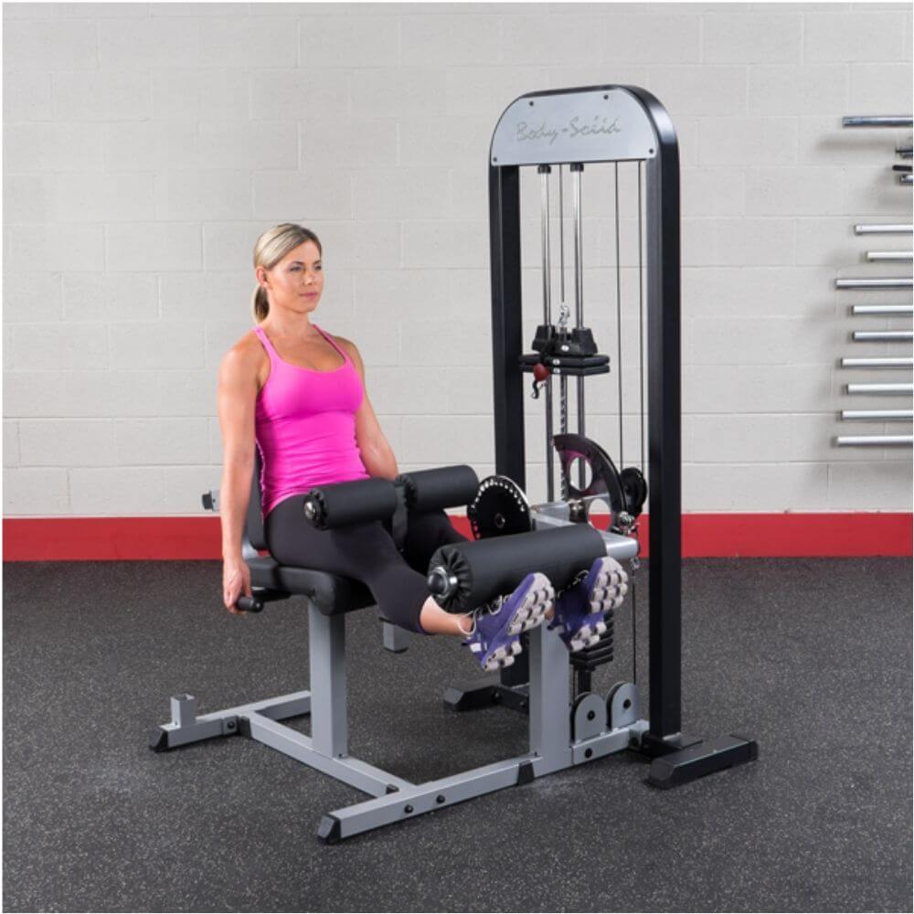 Body Solid Pro Select Leg Extension & Curl Machine - Home Gym Strength Training Equipment for Leg Workouts | Perfect for Home Fitness & Muscle Building