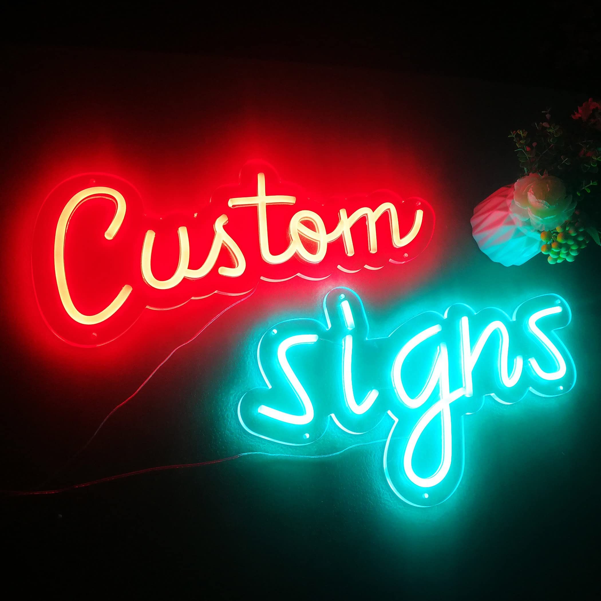 Custom LED Neon Signs - Personalized Bedroom Decor & Wedding Neon Lights (29