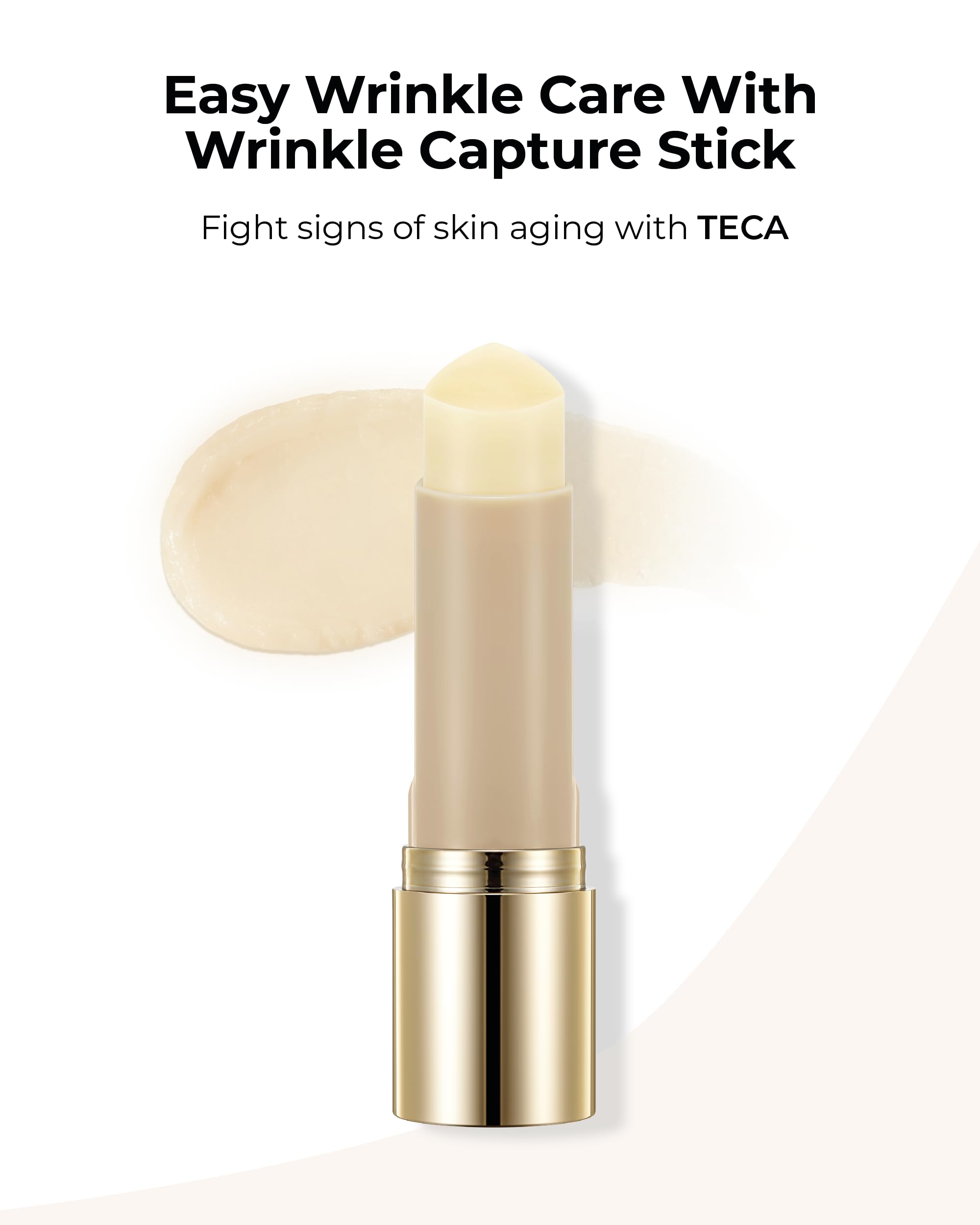 Centellian 24 Madeca Wrinkle Capture Stick (0.4oz) - Anti-Aging Multi Balm for Wrinkles & Fine Lines | Korean Skincare with Centella Asiatica, Ceramide & Collagen | Eye Cream & Moisturizer by Dongkook | Perfect for Daily Skincare Routine & Travel