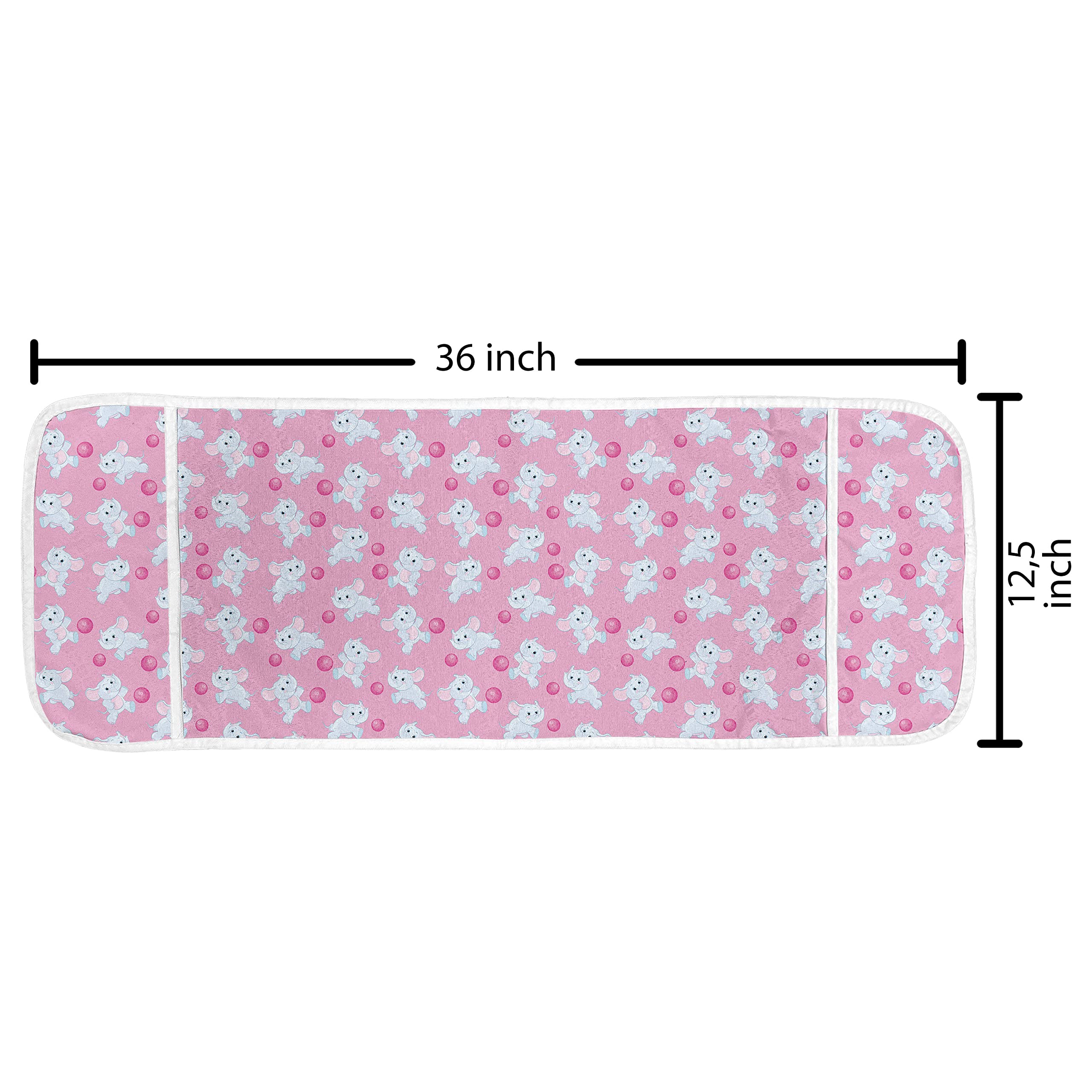 Ambesonne Animal Microwave Cover - Waterproof Kitchen Organizer with Pockets, 36