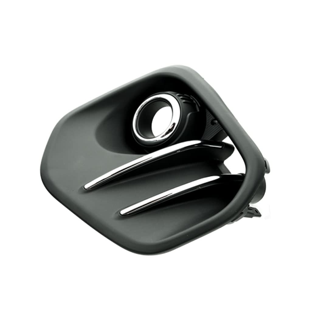2017-2018 Kia Sportage LED Fog Lights Kit - Chrome Lining Bezels & Complete Assembly Set (Left & Right) - Perfect for Night Driving & Enhanced Visibility in All Weather Conditions