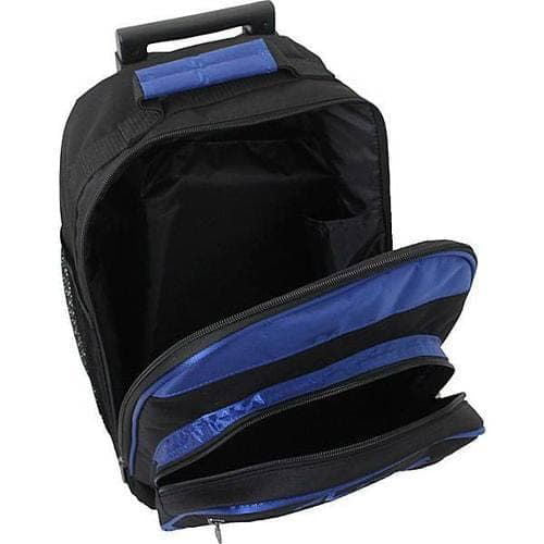 ELITE Ace Single Roller Blue Bowling Bag - Durable & Lightweight for League Play & Practice | Perfect for Bowling Enthusiasts & Travel