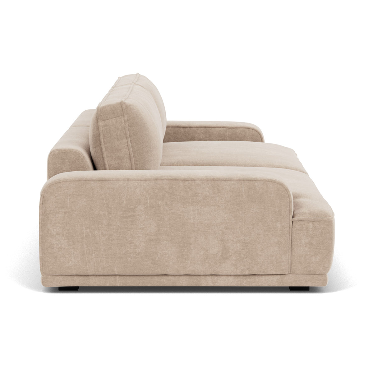 Leonora Fabric 3.5 Seater Sofa - Modern Living Room Couch with Sturdy Frame & Comfortable Cushions | Perfect for Small Spaces, Apartments & Cozy Home Decor