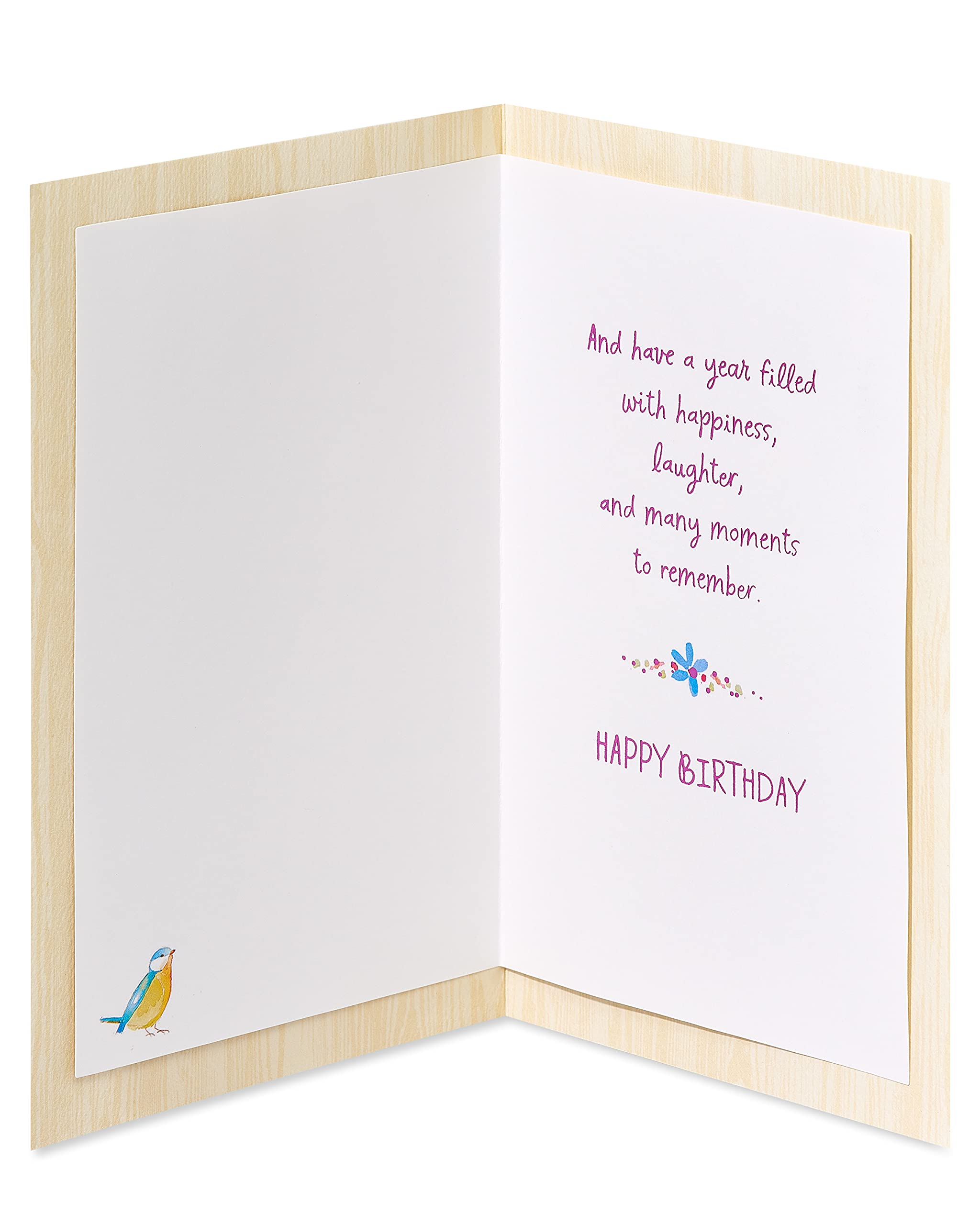 American Greetings Birthday Card for Daughter-In-Law - Beautiful Person Floral Design - Perfect for Special Occasions & Heartfelt Messages