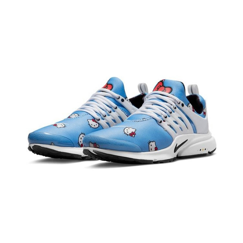 Nike Air Presto QS Hello Kitty Sneakers - University Blue, Black & White - Comfortable Running Shoes for Women & Girls - Perfect for Casual Wear, Gym & Street Style