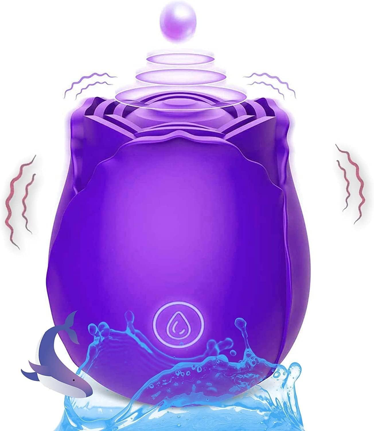 2023 New Waterproof Women's Sex Stimulator - Rechargeable Suction Adult Toy for Clitoral Stimulation, Washable & Travel-Friendly - Perfect Anniversary & Birthday Gift for Her (DD1228) | Use at Home, Travel, or Romantic Getaways