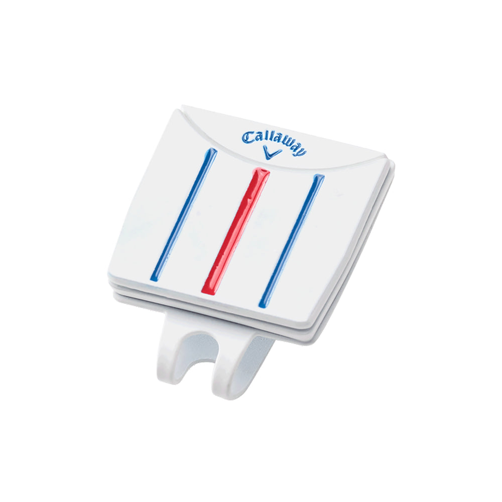 Callaway Triple Track Golf Hat Clip & Ball Marker - Perfect for Golfers to Track Shots & Mark Balls on the Course