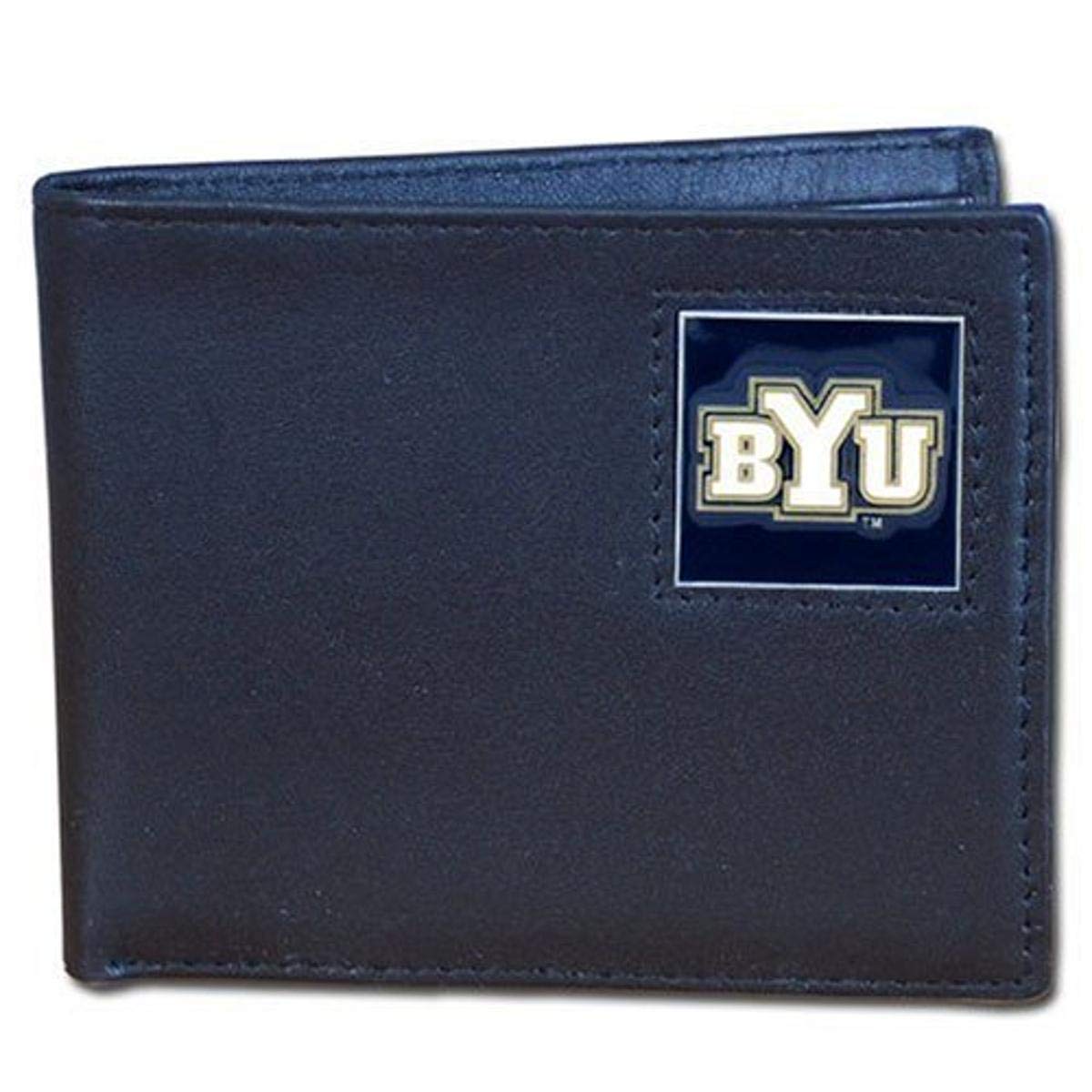 Siskiyou Sports NCAA Genuine Leather Bi-fold Wallet for Men - Perfect for College Fans, Everyday Carry & Gifts