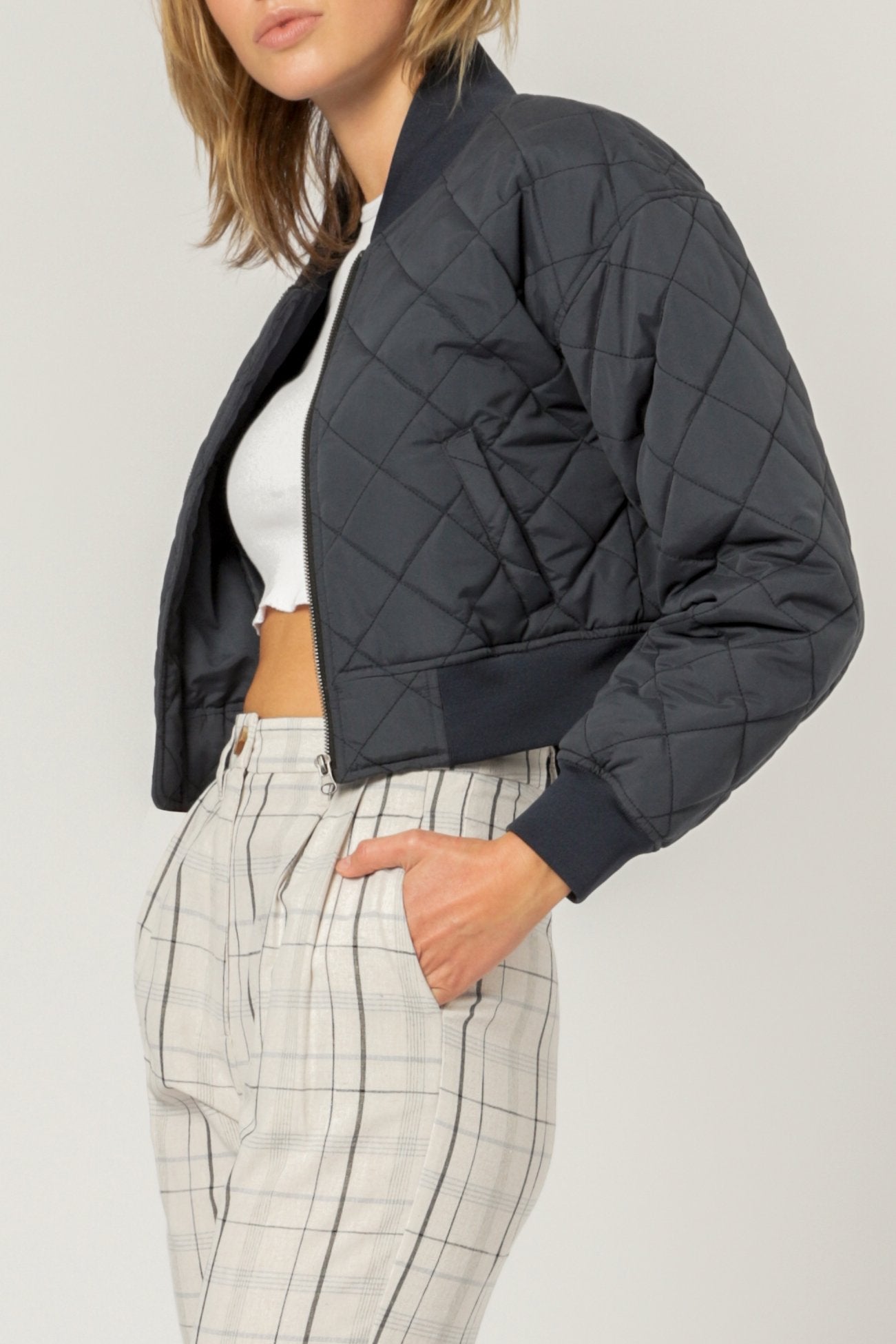 Stylish Women's Dahlia Bomber Jacket - Lightweight Casual Outerwear for Spring & Fall | Perfect for Streetwear, Travel & Everyday Fashion