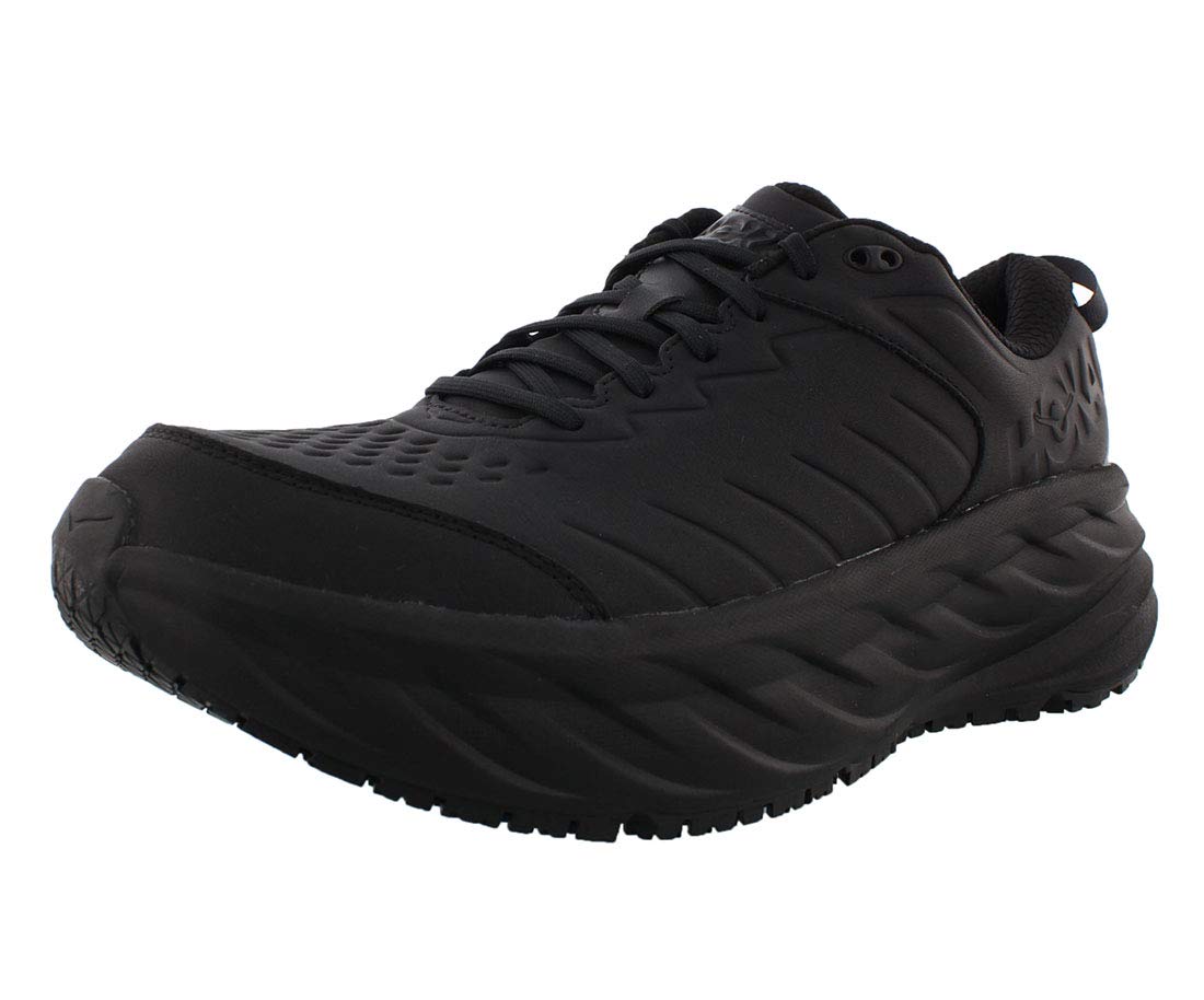 Hoka One One Bondi SR Men's Running Shoes - Slip-Resistant Work Shoes for Nurses, Chefs & Healthcare Professionals
