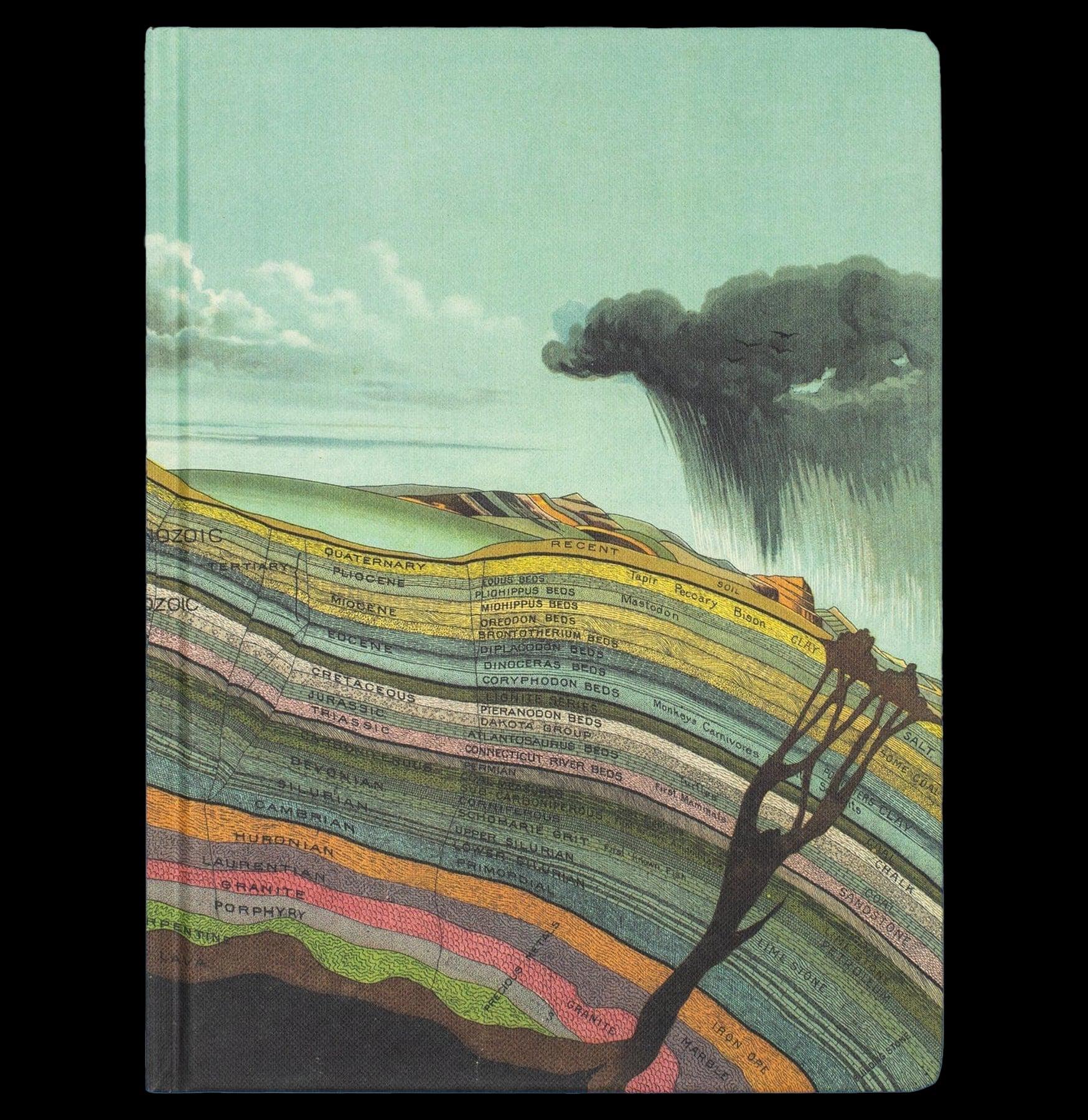 Earth's Geology Hardcover Notebook - Premium Science Journal for Geology Enthusiasts & Students - Perfect for Field Notes, Research & Study