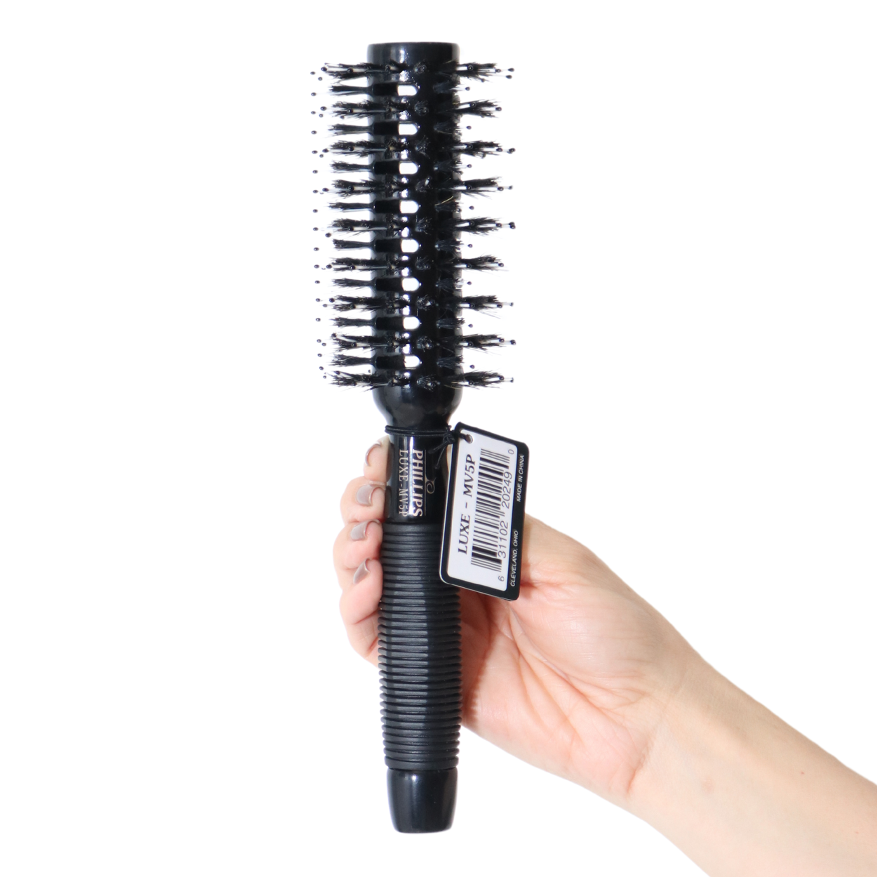 Phillips Brush 2.5 Monster Vent Round Hair Brush with Mixed Boar & Ionic Nylon Bristles (LUXE MV5P) - Perfect for Salon Styling & Home Hair Care