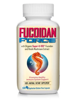 FUCOIDAN FORCE® - 24 Bottles Pack of Premium Brown Seaweed Extract Supplement | Supports Immune System & Joint Health | Perfect for Daily Wellness Routine & Travel