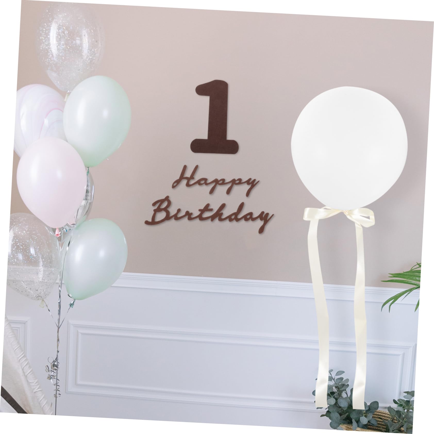 HAPINARY Unique Birthday Balloon Decorations Set - Party Supplies for Boys & Girls - Photo Backdrop Props - Perfect for Birthday Parties, Baby Showers & Celebrations