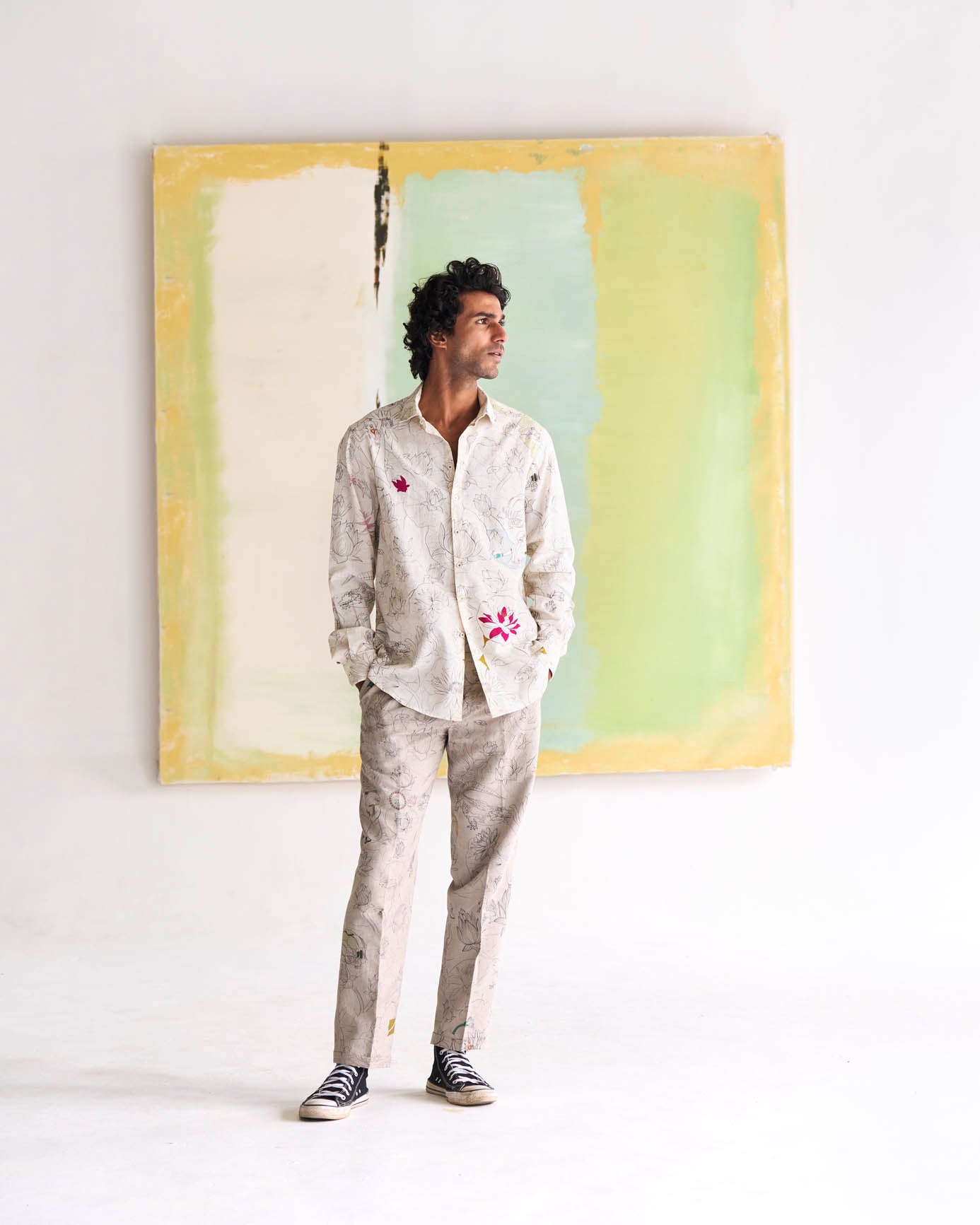 Classic White Cotton Linen Shirt for Men & Women | Comfortable Casual Wear for Office, Travel & Everyday Outfits