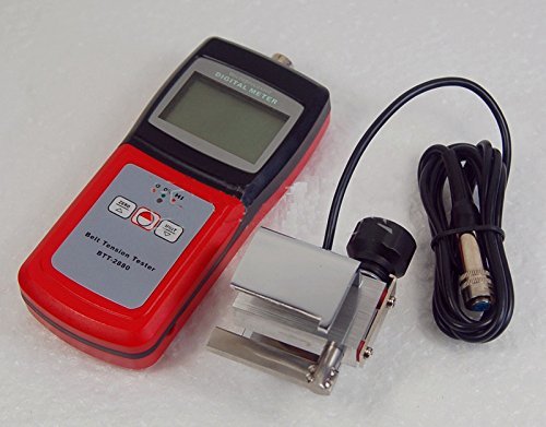 BTT-2880 Digital Belt Tension Meter Tester - Professional Belt Tension Gauge for Industrial, Automotive & HVAC Systems - Accurate Measurement Tool for Maintenance & Repair